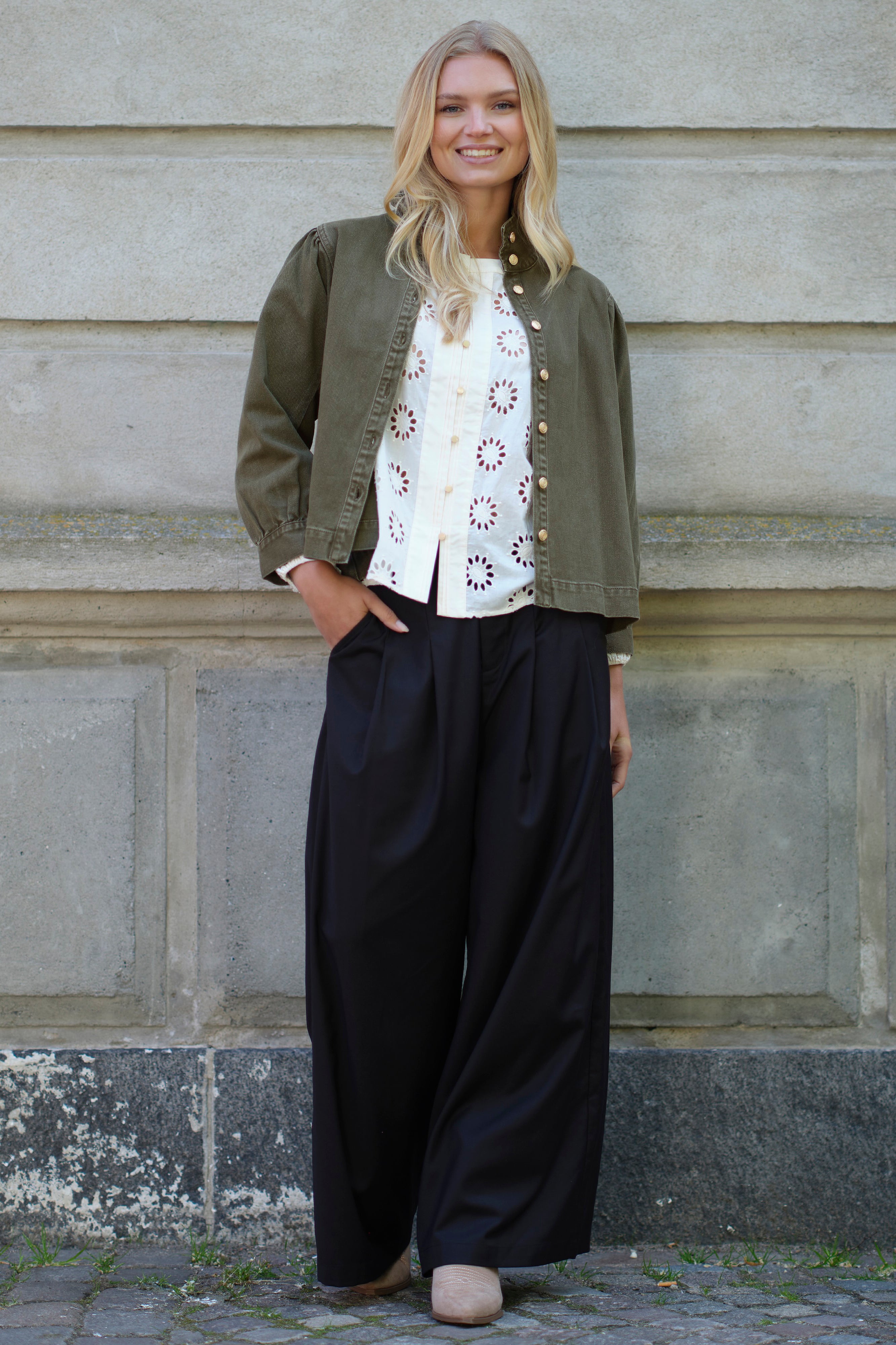 Prepair Figga Blouse Blouse Army