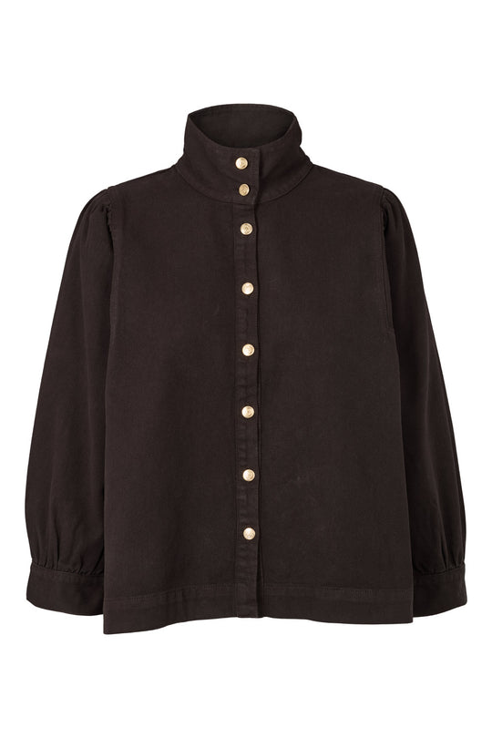 Figga Blouse / 2810 - Coffee