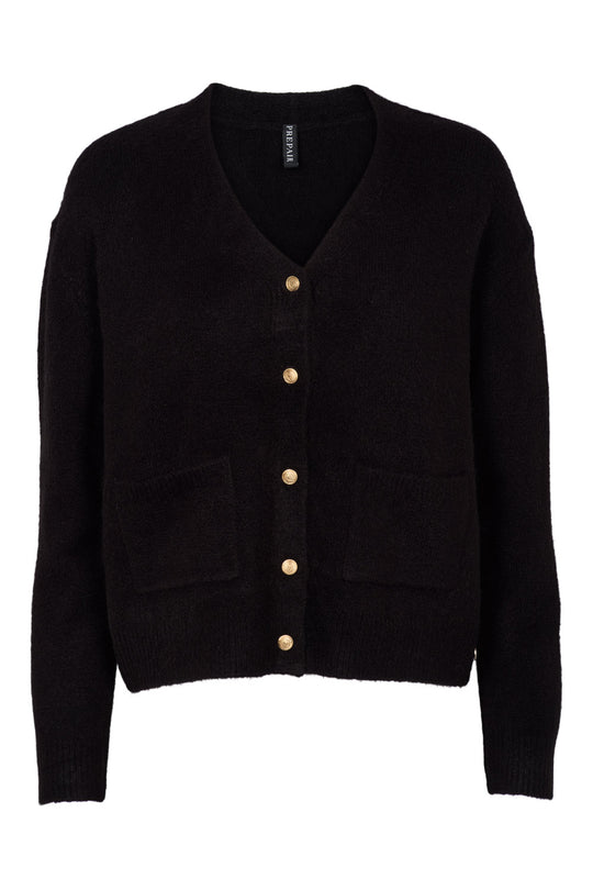 Gigi Knit Cardigan / 2853 - Black