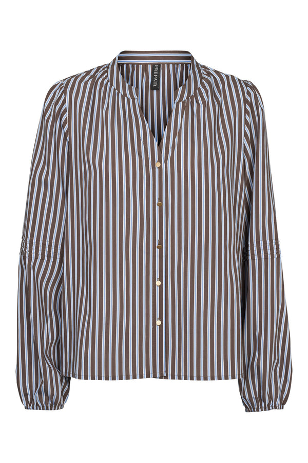 Prepair Harriet Blouse Blouse Blue Brown