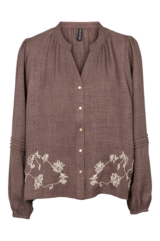 Harriet Blouse / 2872 - Hazelnut