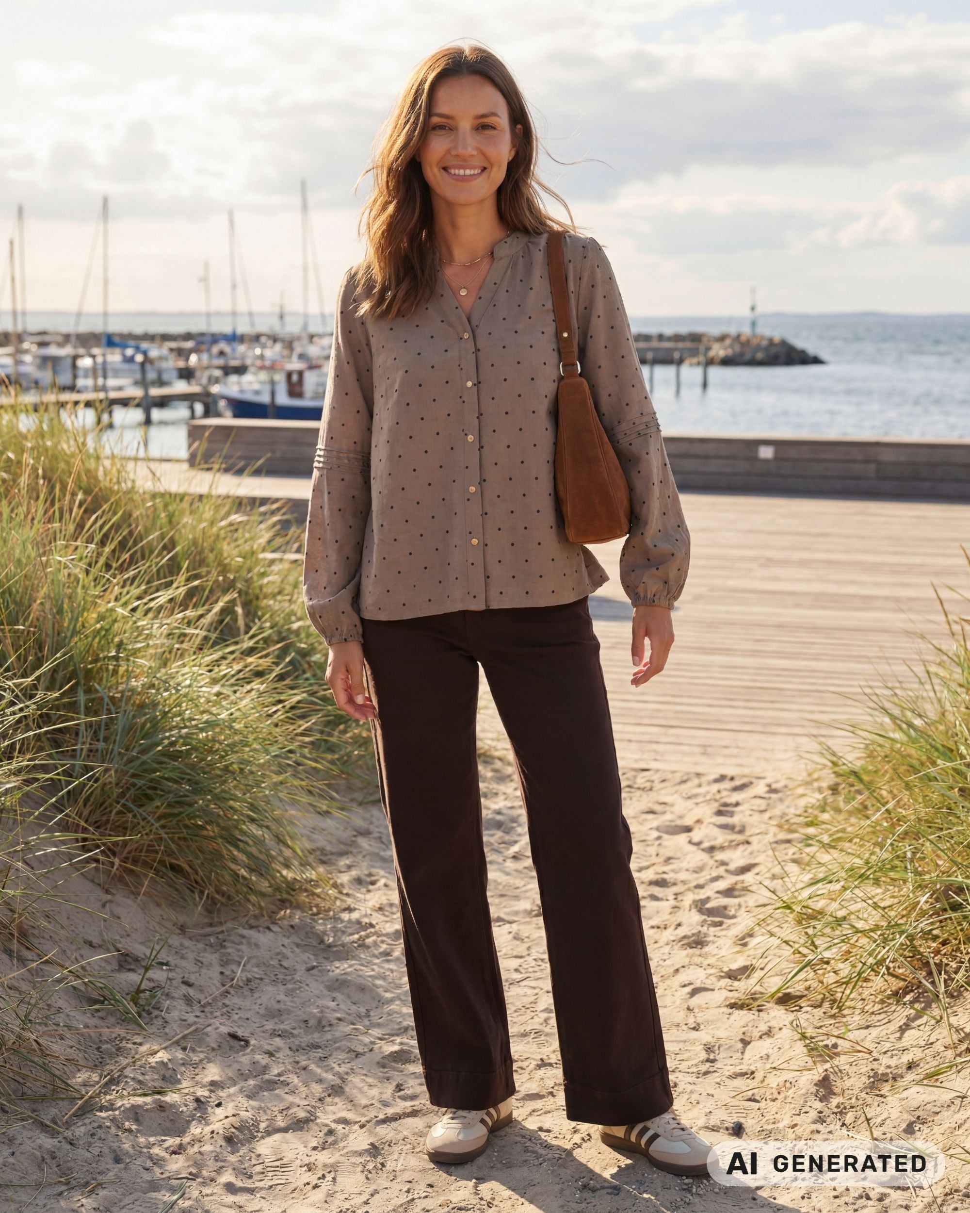 Prepair Harriet Blouse Blouse Cappuccino
