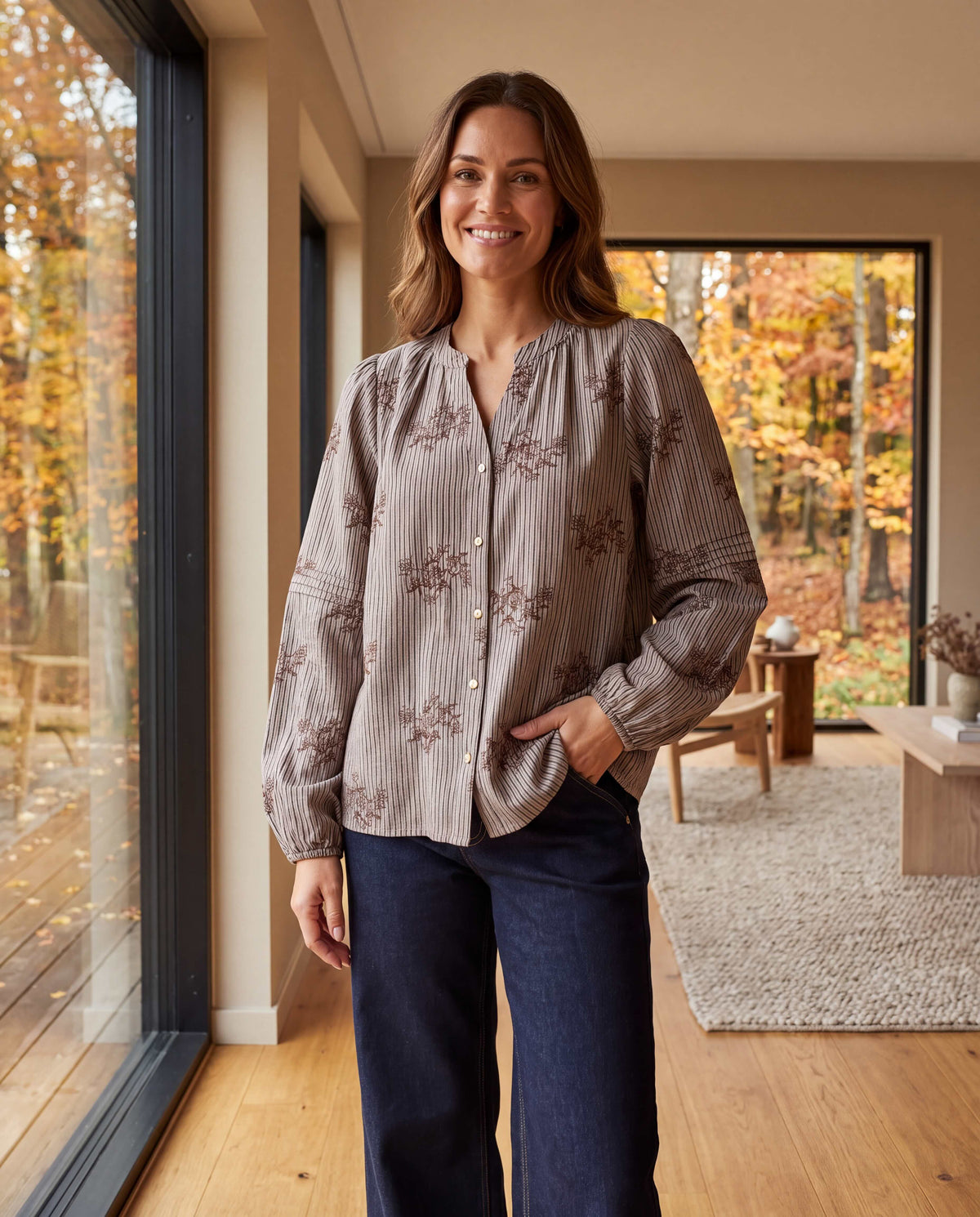 Prepair Harriet Blouse Blouse Brown - ai