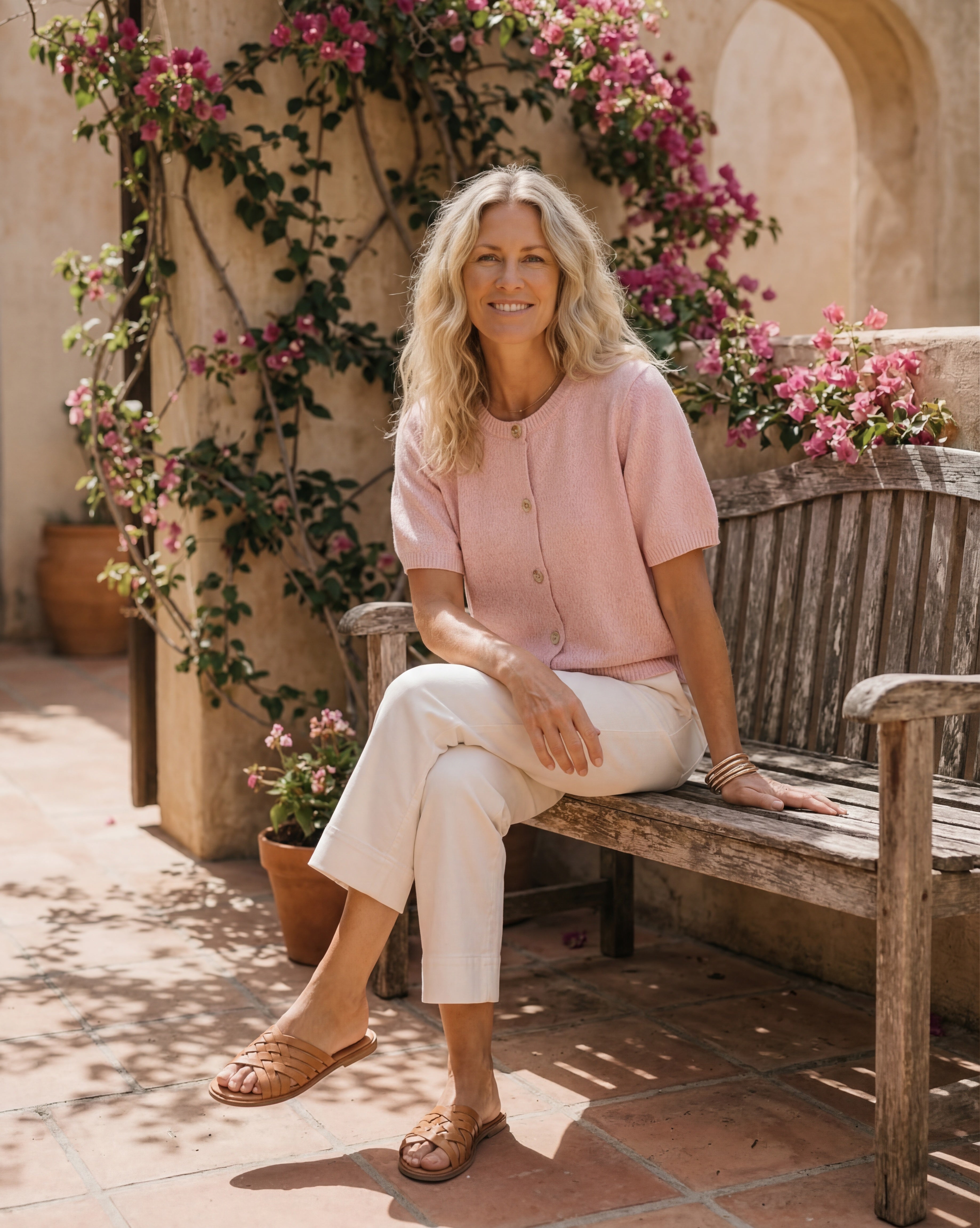 Prepair Hyacinth Knit Cardingan Cardigan Rosa