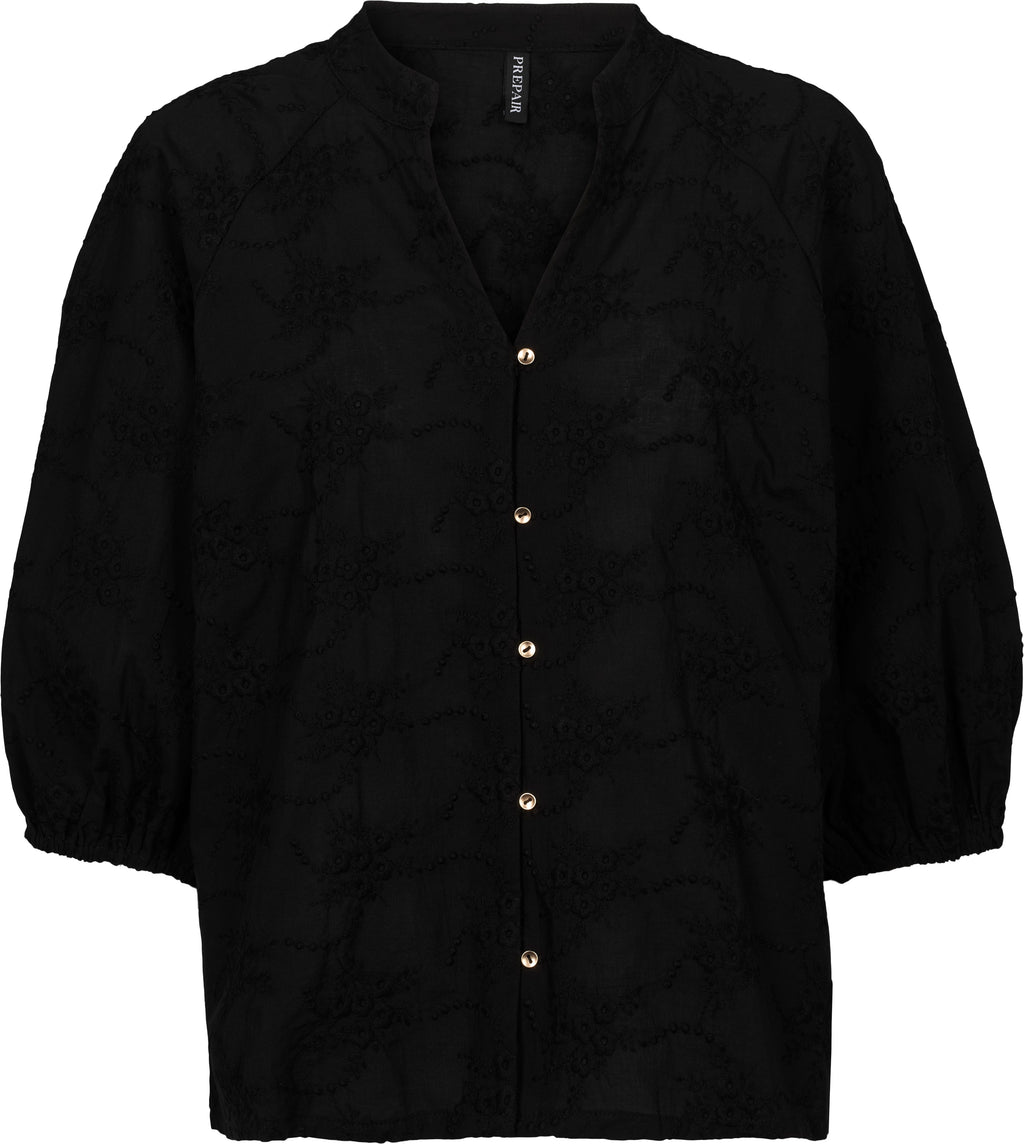 Prepair Irish Blouse Blouse Black