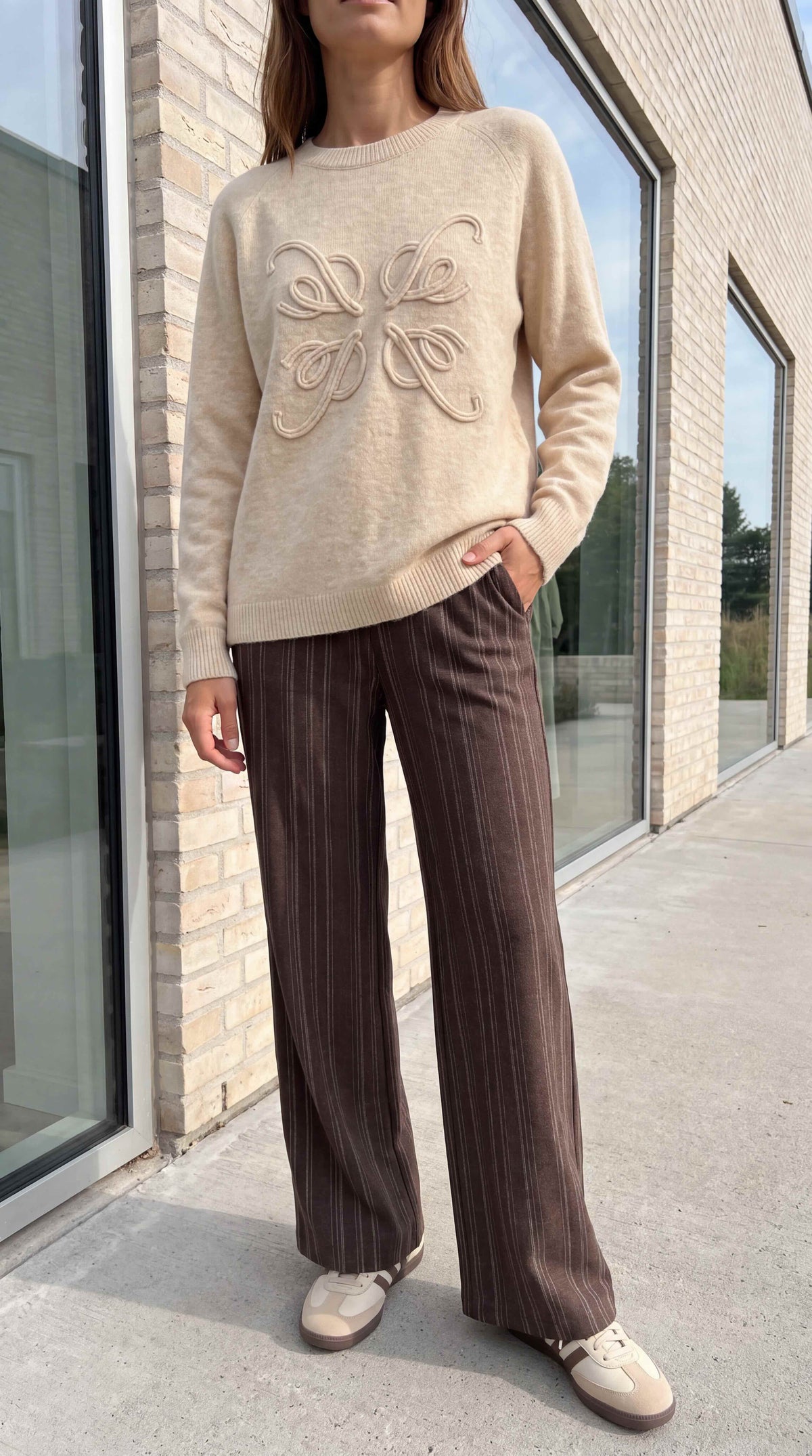 Prepair Jamie Knit Knit Ecru