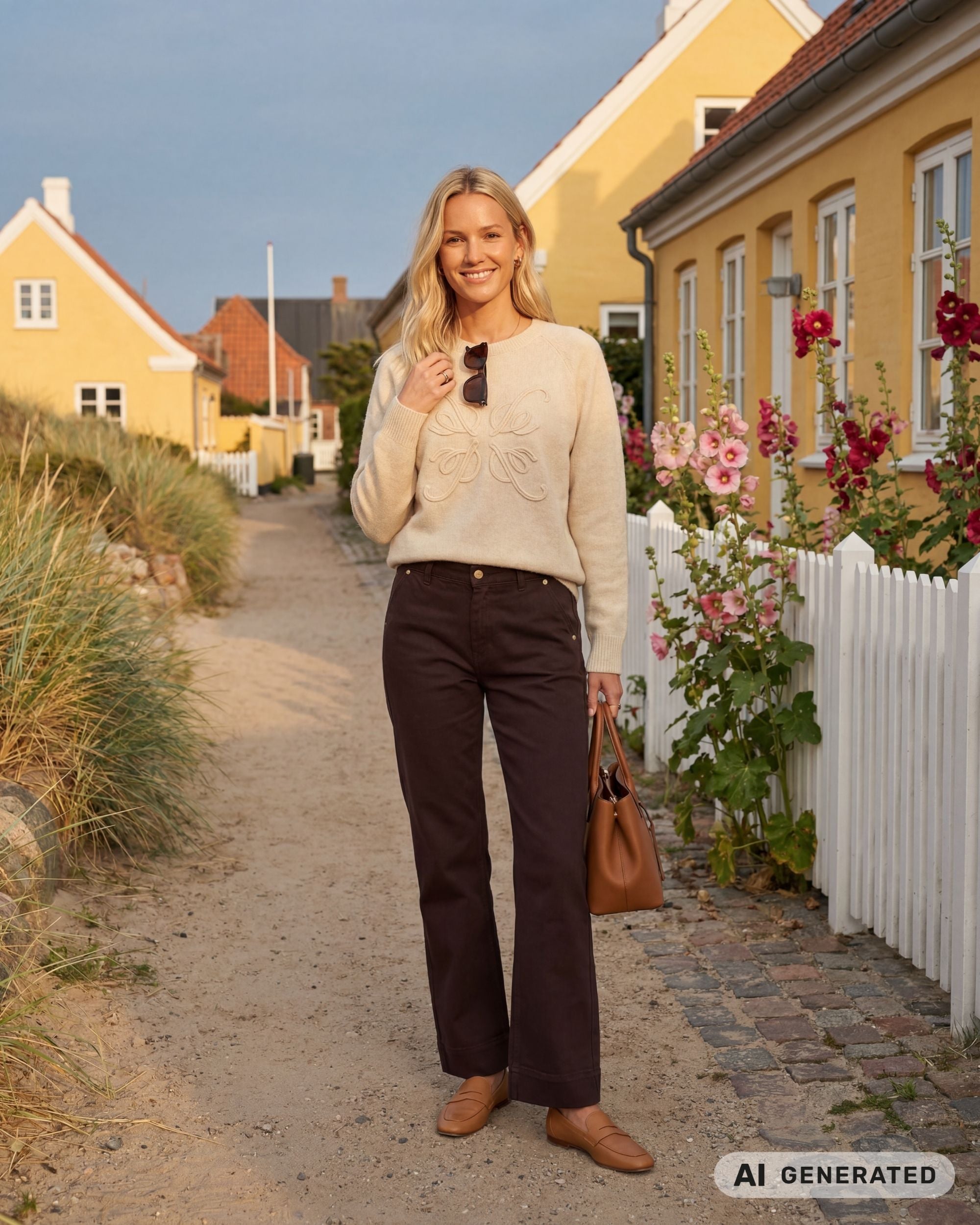 Prepair Jamie Knit Knit Ecru