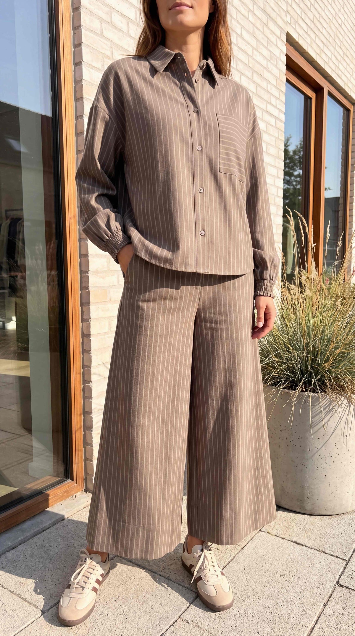 Prepair Lena Pants Pants Taupe - ai