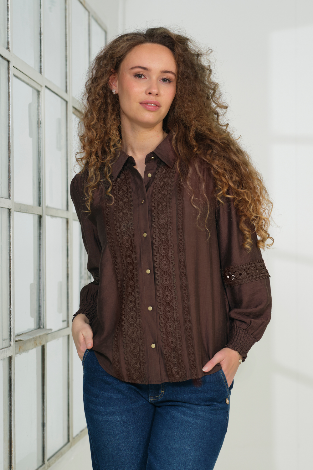 Prepair Lila Blouse Blouse Brown
