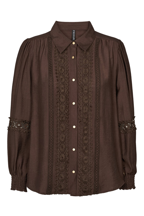 Prepair Lila Blouse Blouse Brown