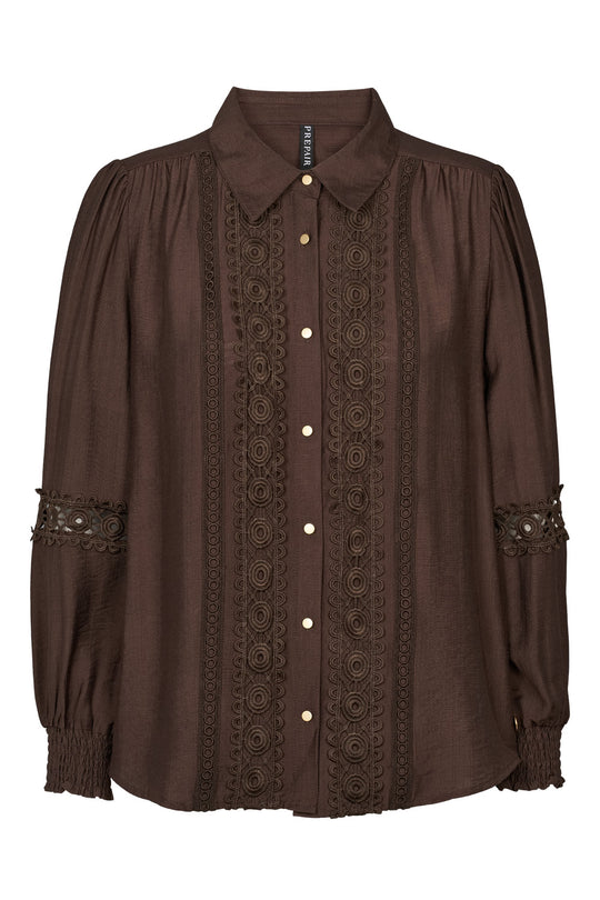 Lila Blouse / 2865 - Brown