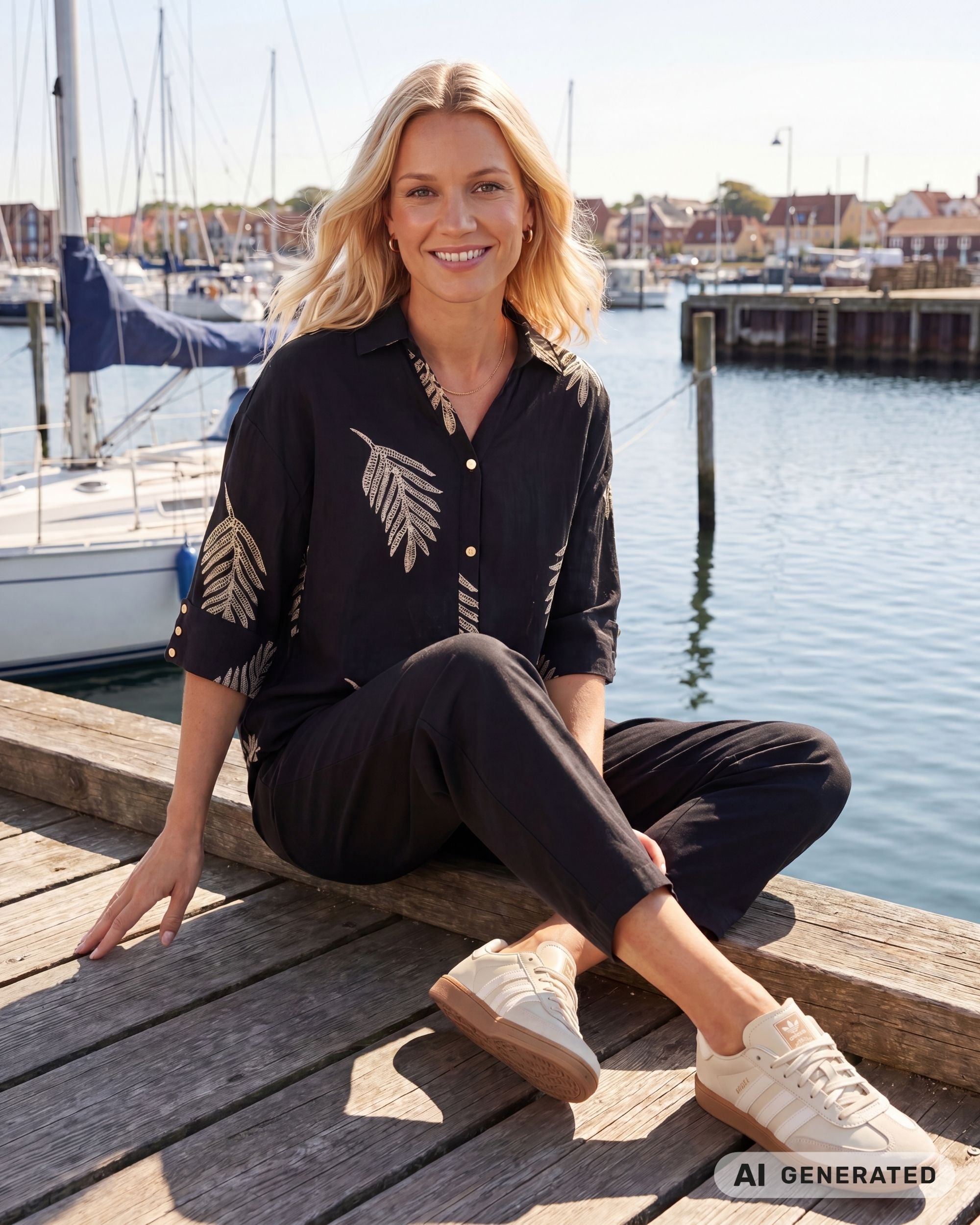 Prepair Lydia Blouse Blouse Black