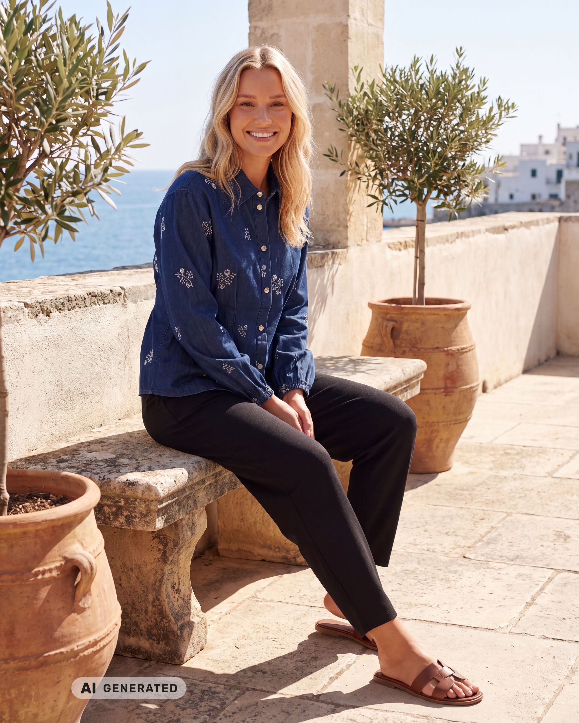 Prepair Malou Blouse Blouse Blue