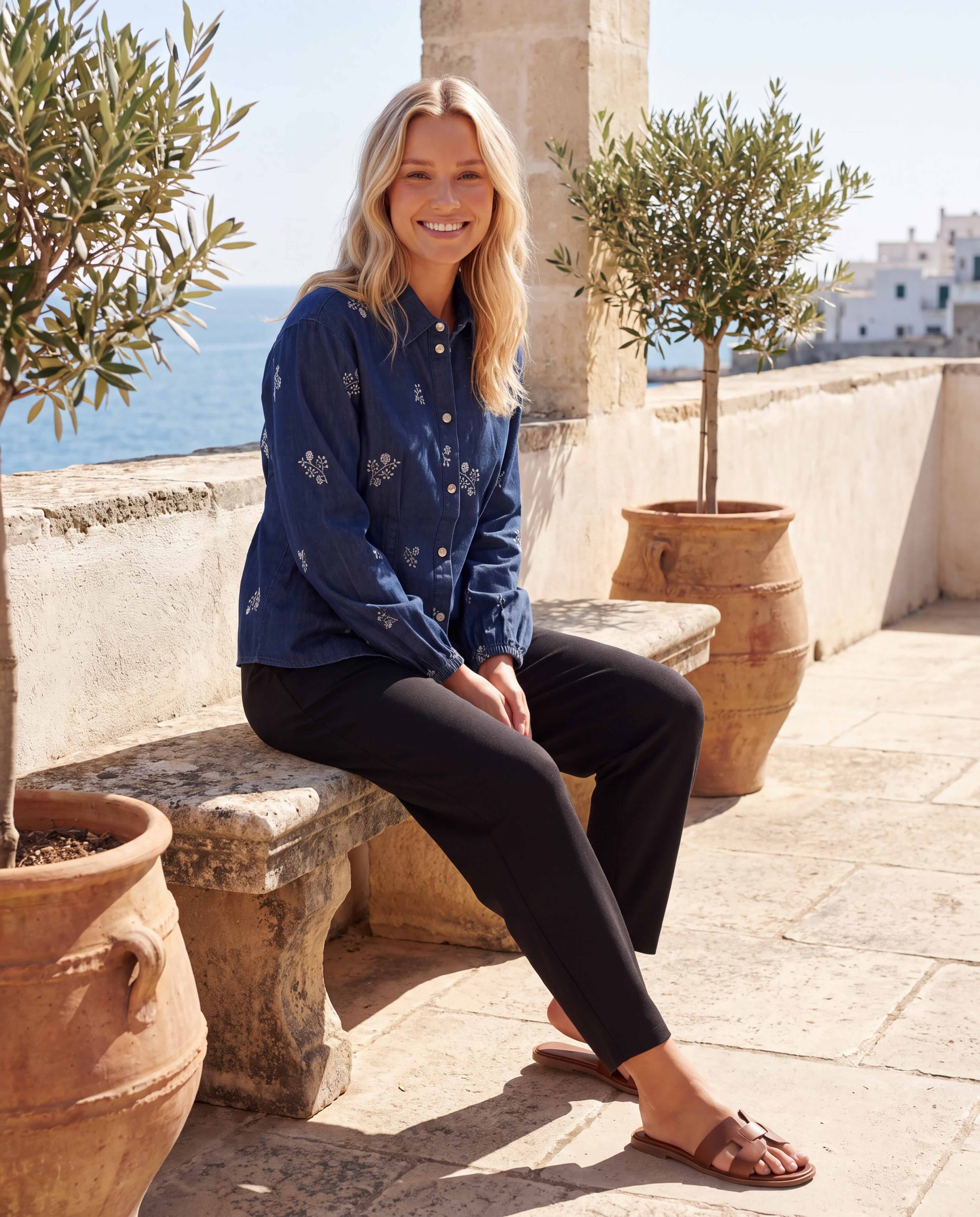 Prepair Malou Blouse Blouse Blue - ai