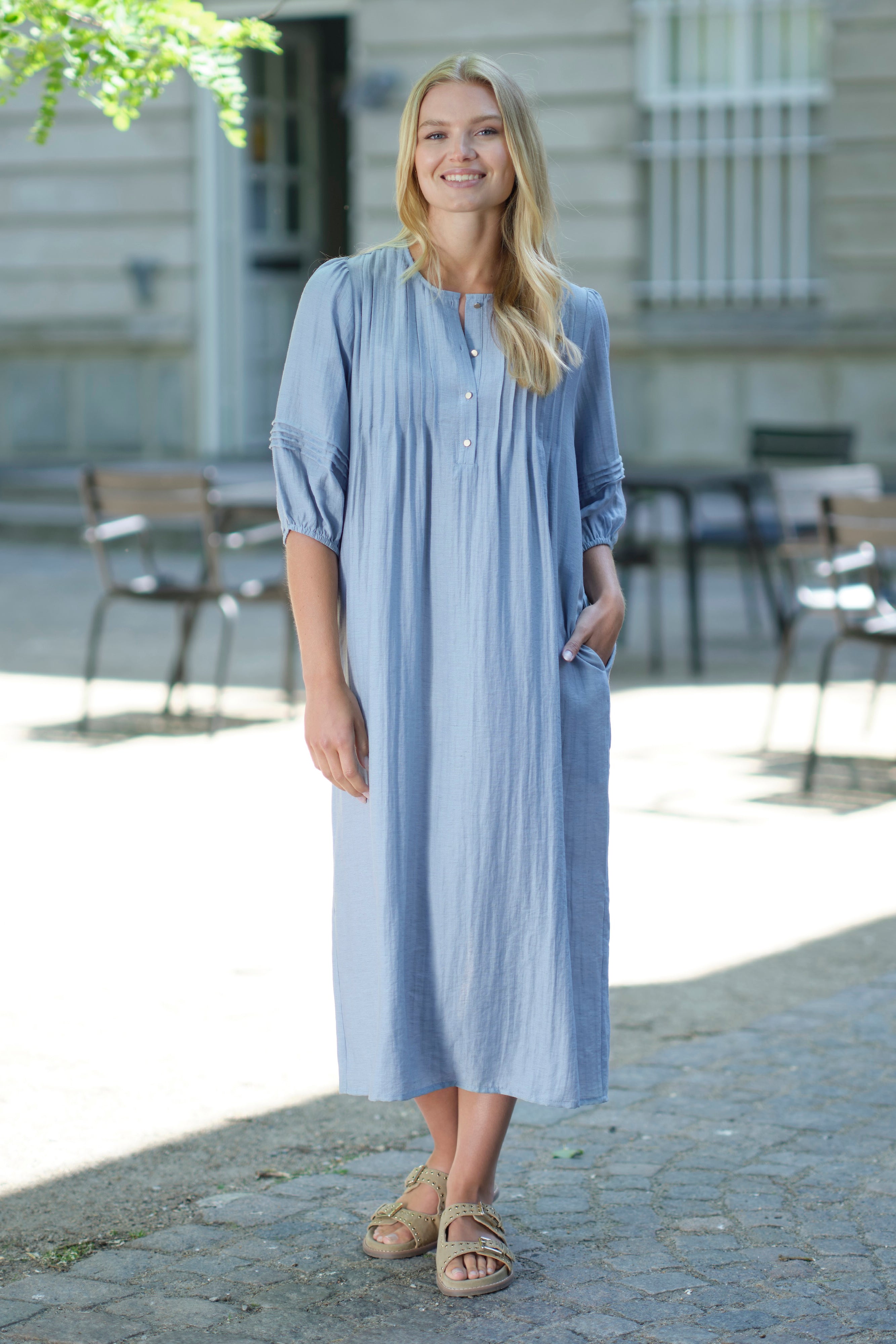 Prepair Martha Dress 3/4 Dress Light blue