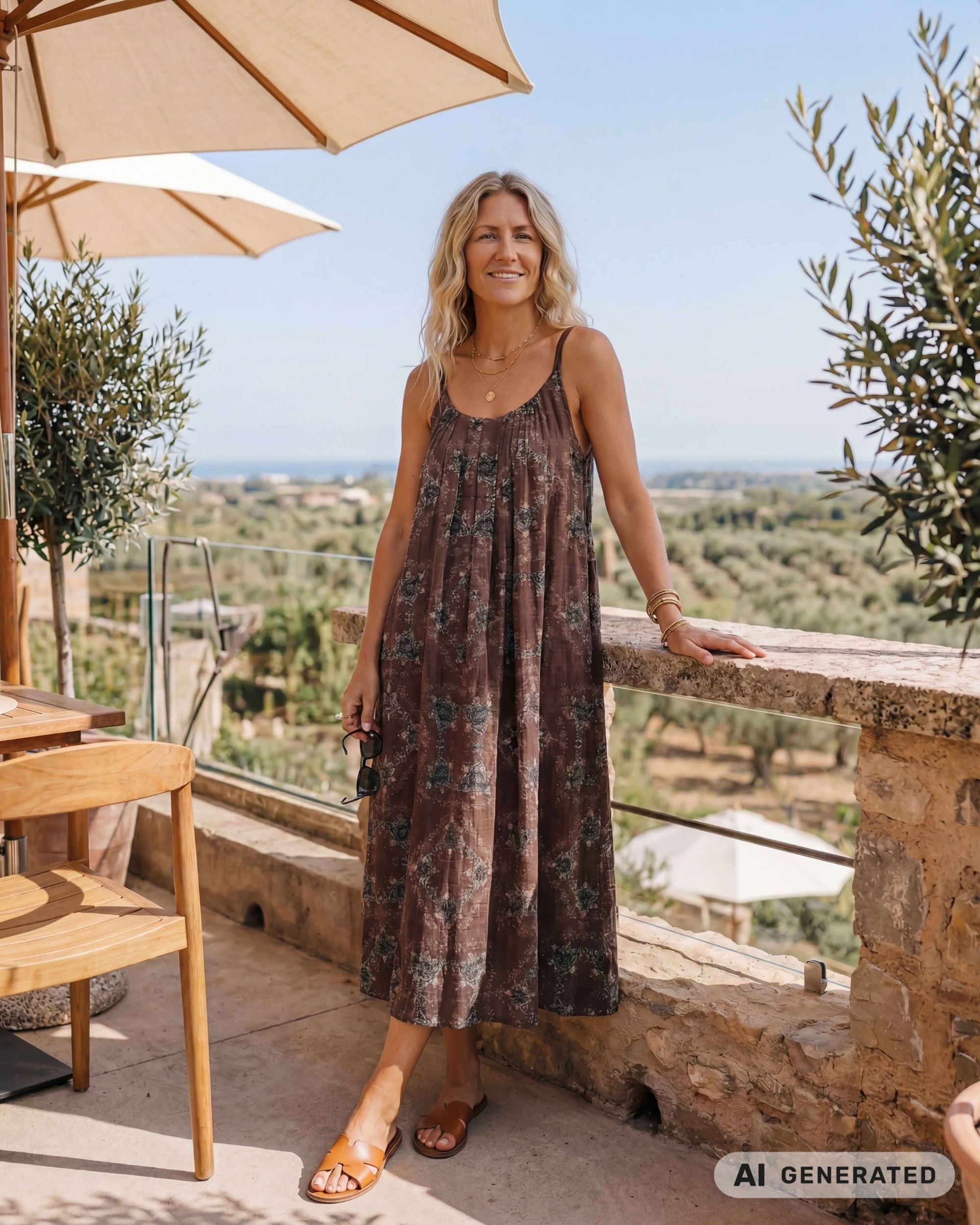 Prepair Merle Dress Dress Brown