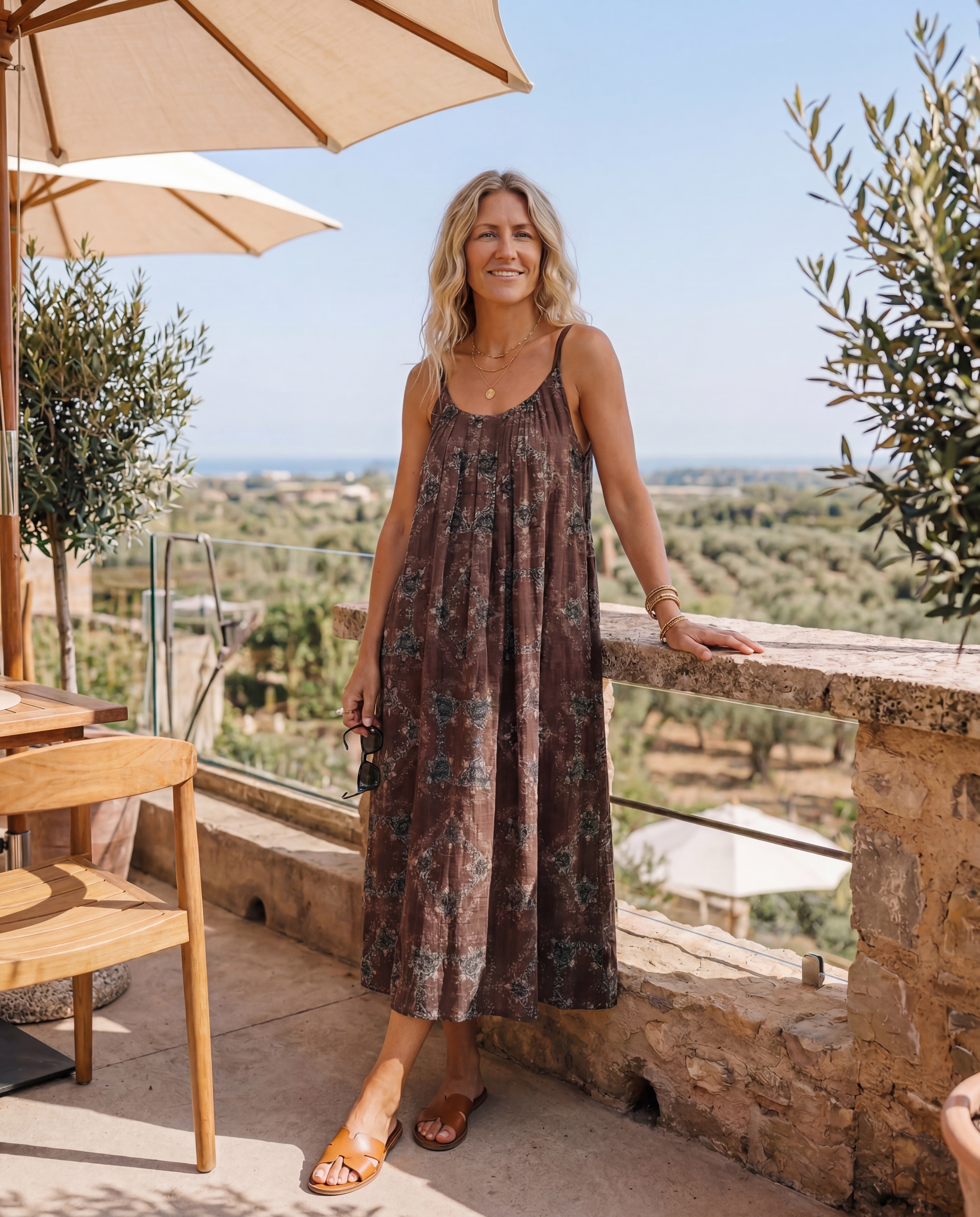 Prepair Merle Dress Dress Brown