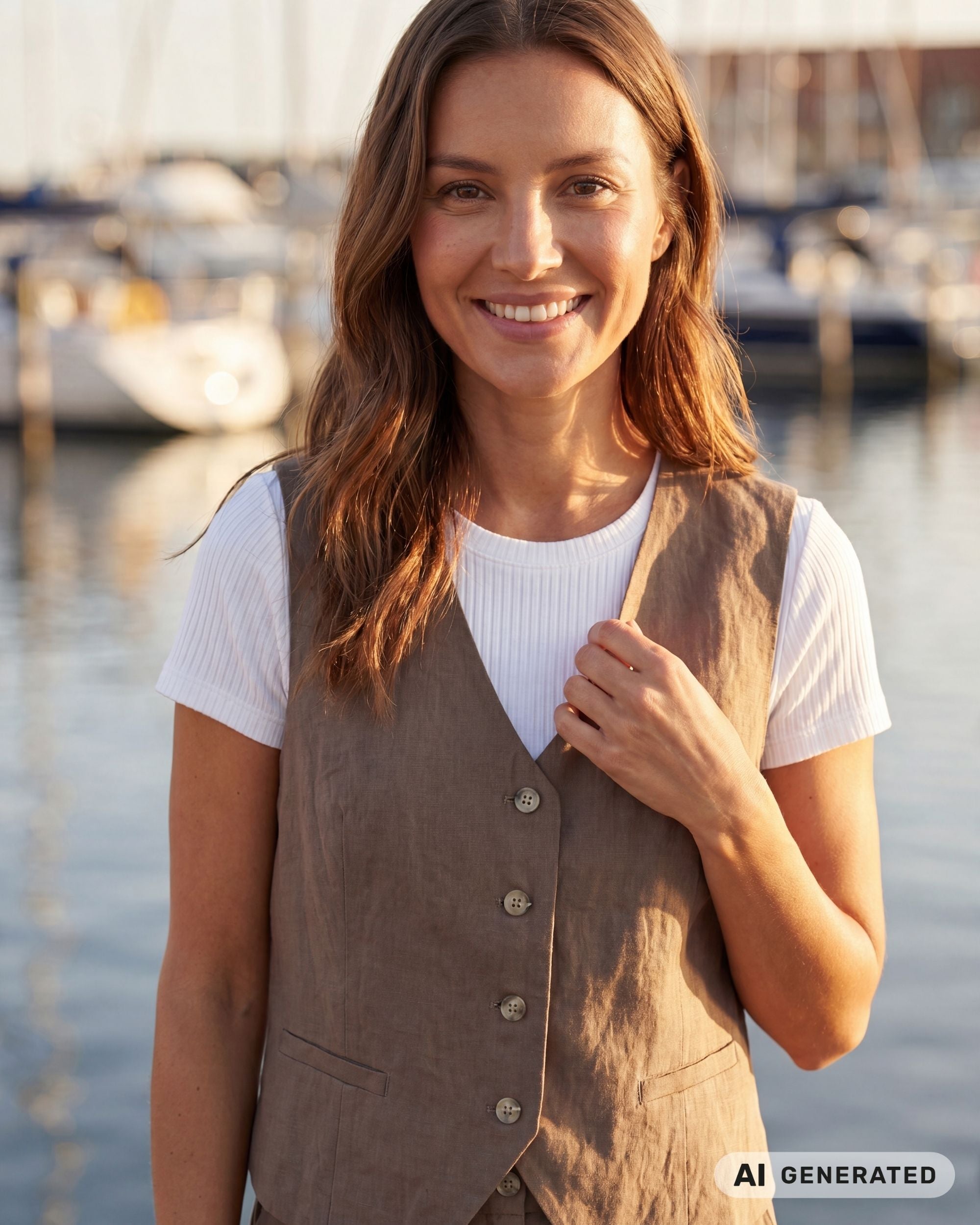Prepair Michaela Vest Vest Khaki