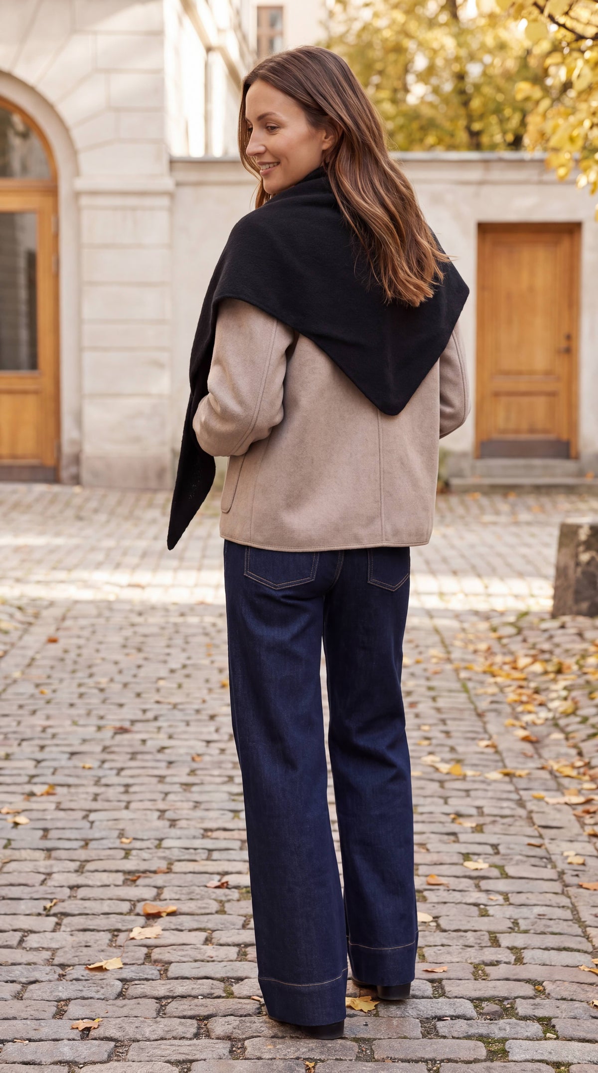 Prepair Mona Knit Scarf Scarf Black - ai