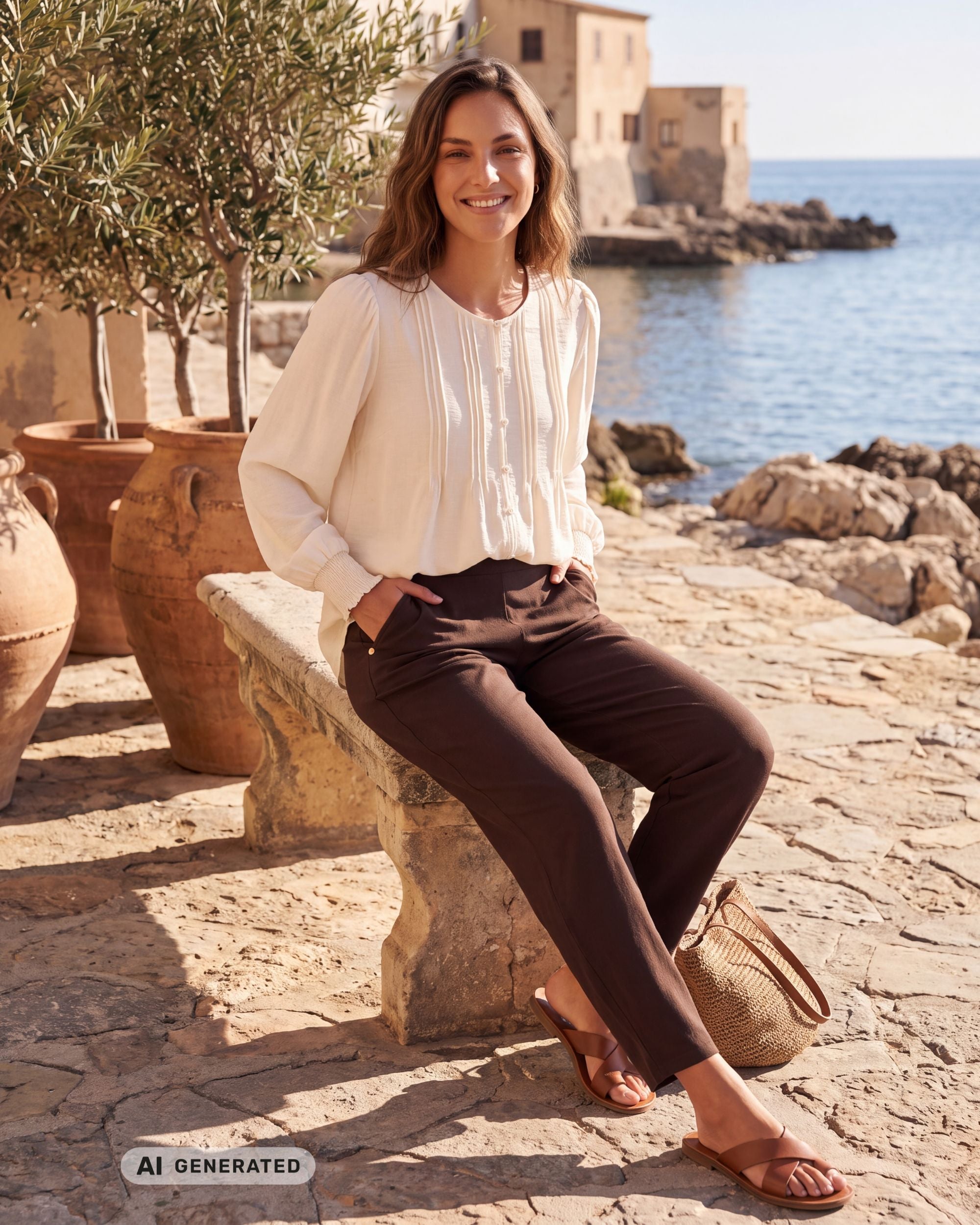 Prepair Nadia Blouse Blouse Off white
