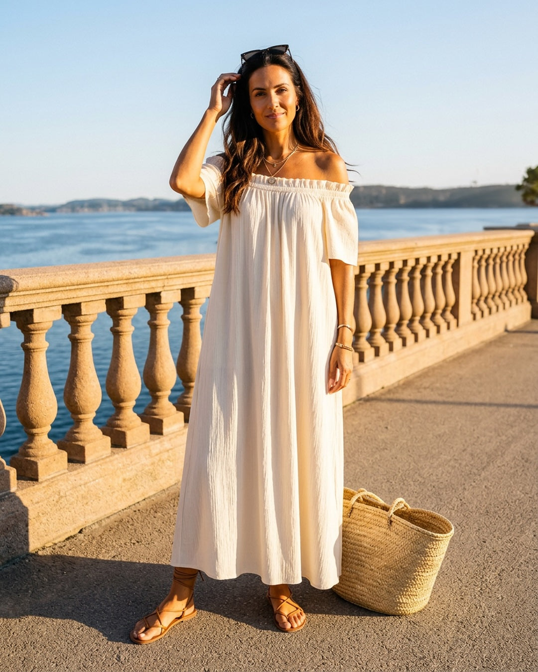 Prepair Nanna Dress Dress Off white