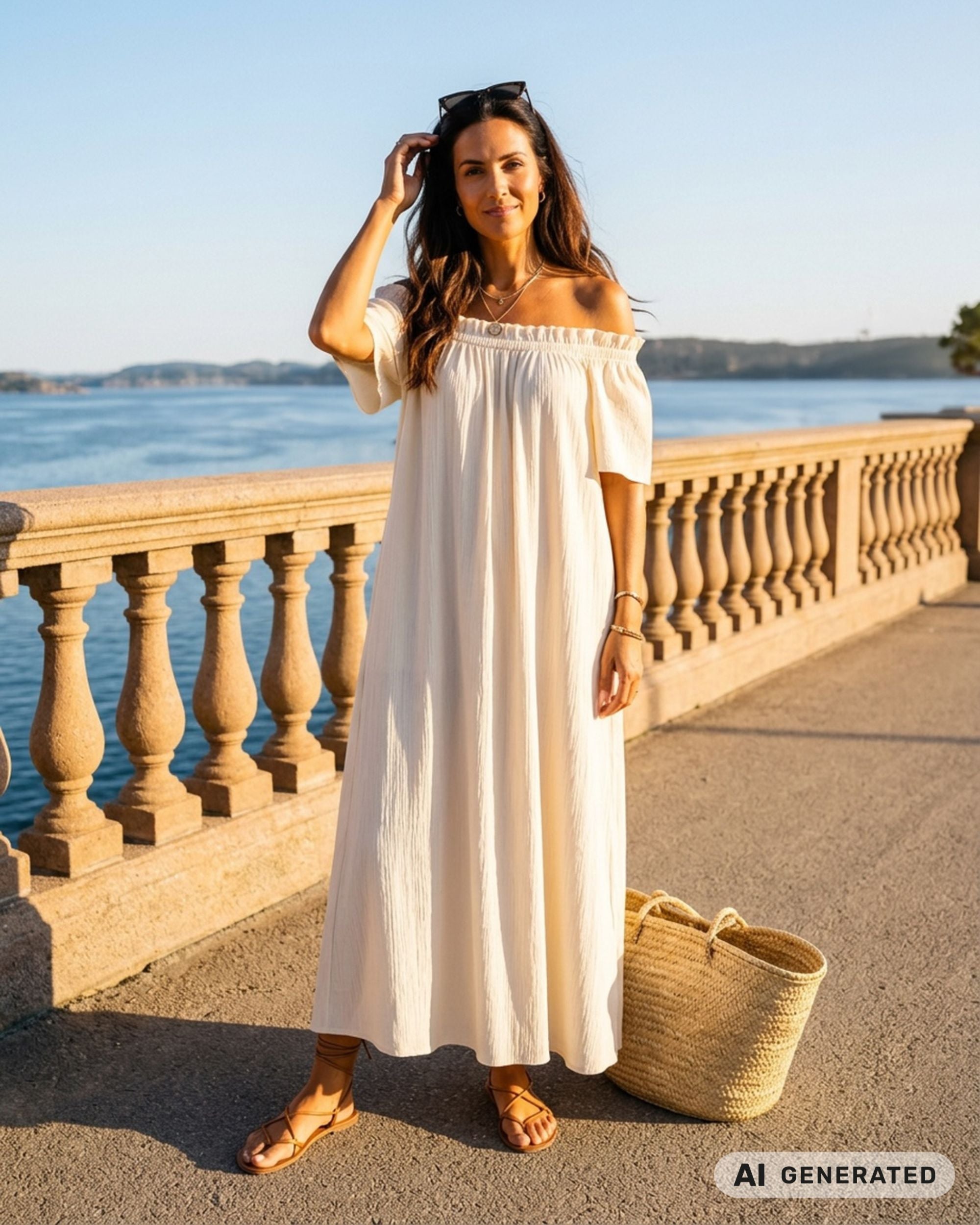Prepair Nanna Dress Dress Off white