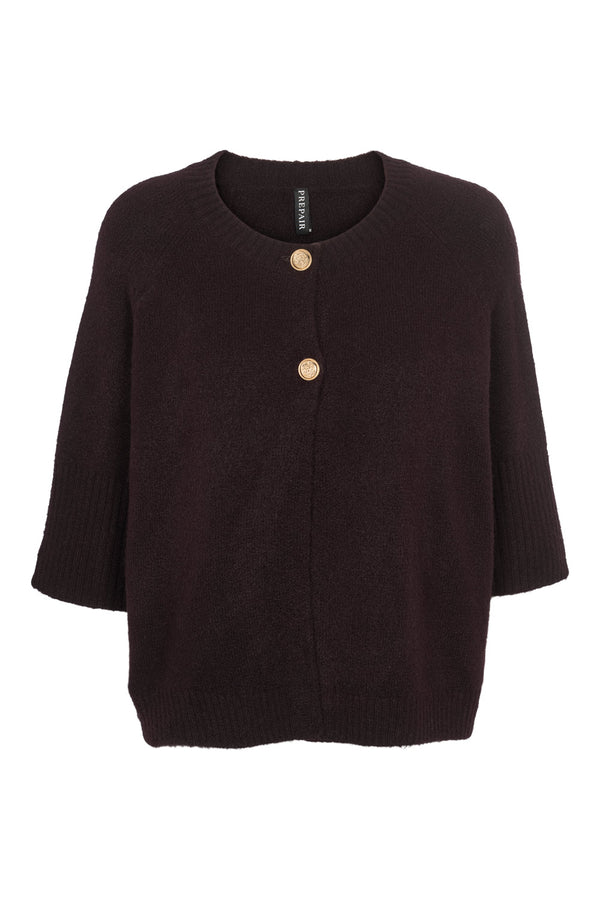 Prepair Naomi Knit Cardigan Cardigan Bordeaux