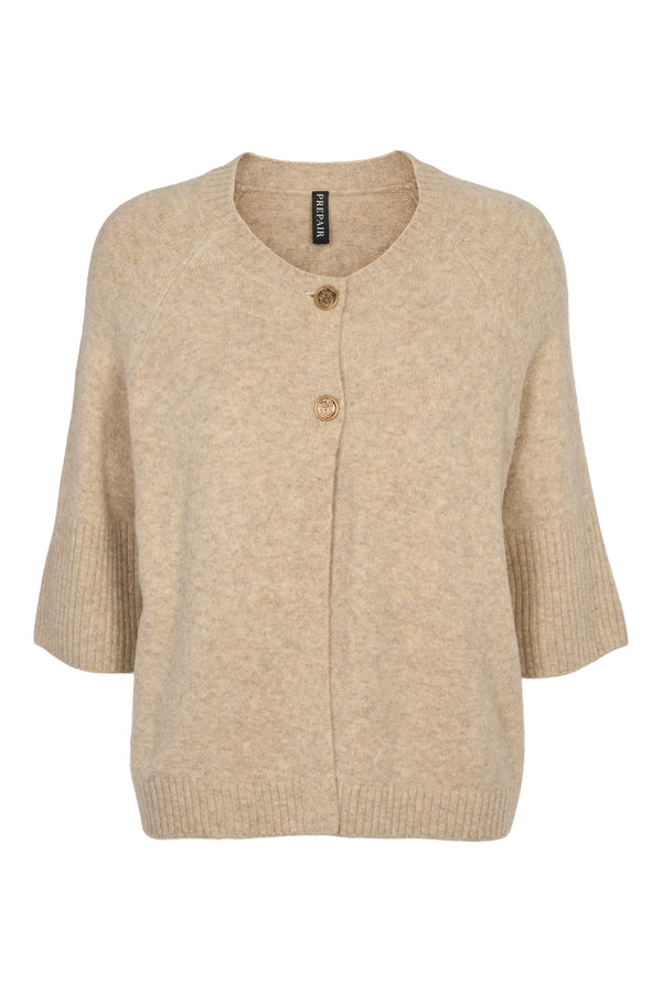 Prepair Naomi Knit Cardigan Cardigan Sand
