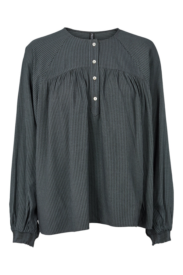 Prepair Nella Blouse Blouse Blue Grey