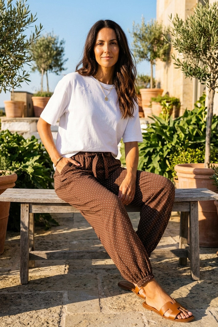 Prepair Nikki Pants Pants Brown