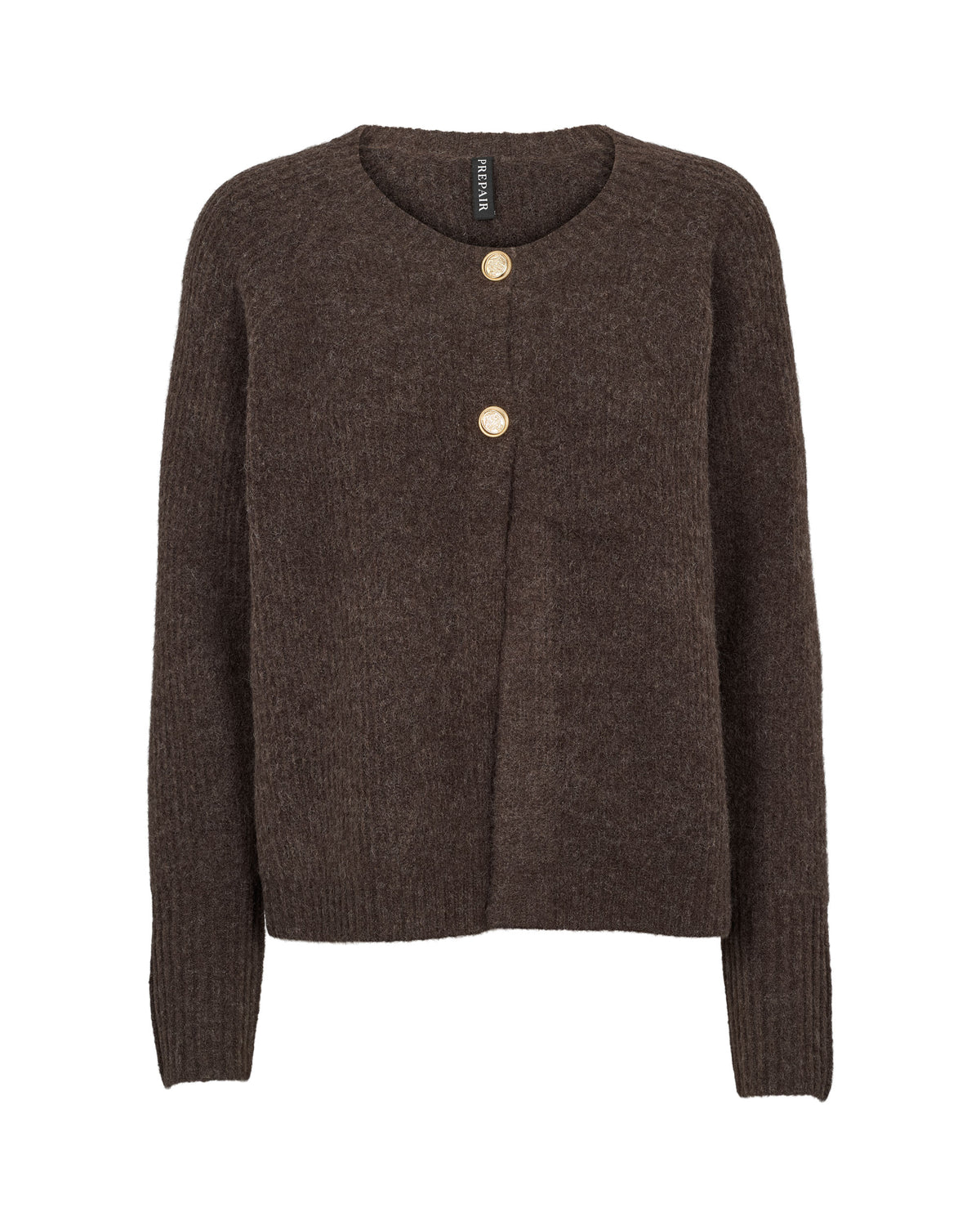Prepair Noa Knit Cardigan Knit Brown