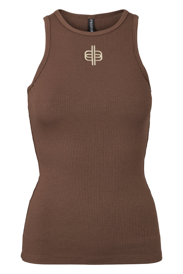 Prepair Norma Tank Top Top Brown