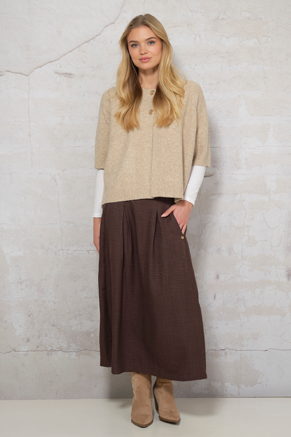 Prepair Pauline Skirt Skirt Chocolate
