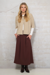 Prepair Pauline Skirt Skirt Bordeaux