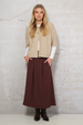 Prepair Pauline Skirt Skirt Bordeaux