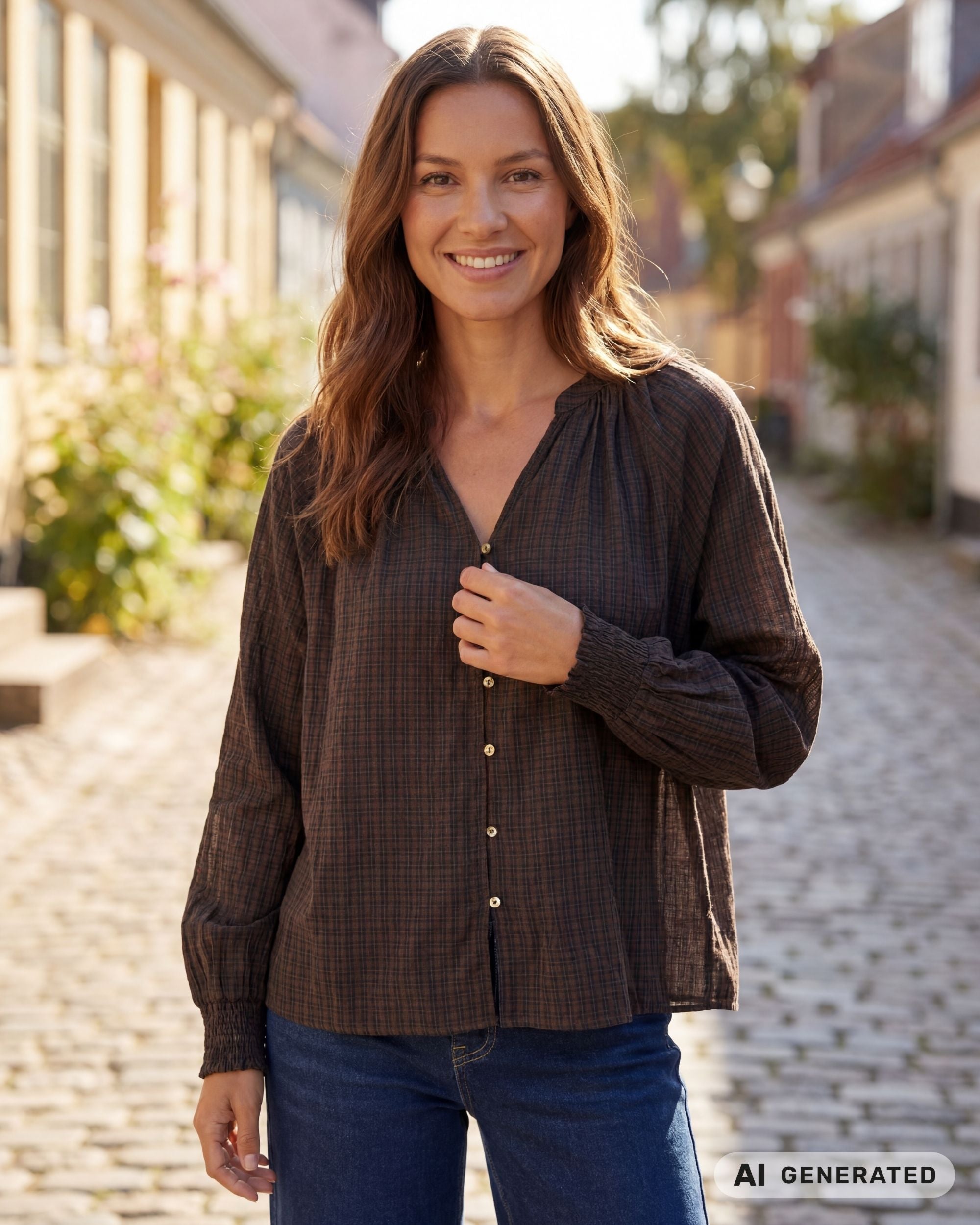 Prepair Portia Blouse Blouse Brown