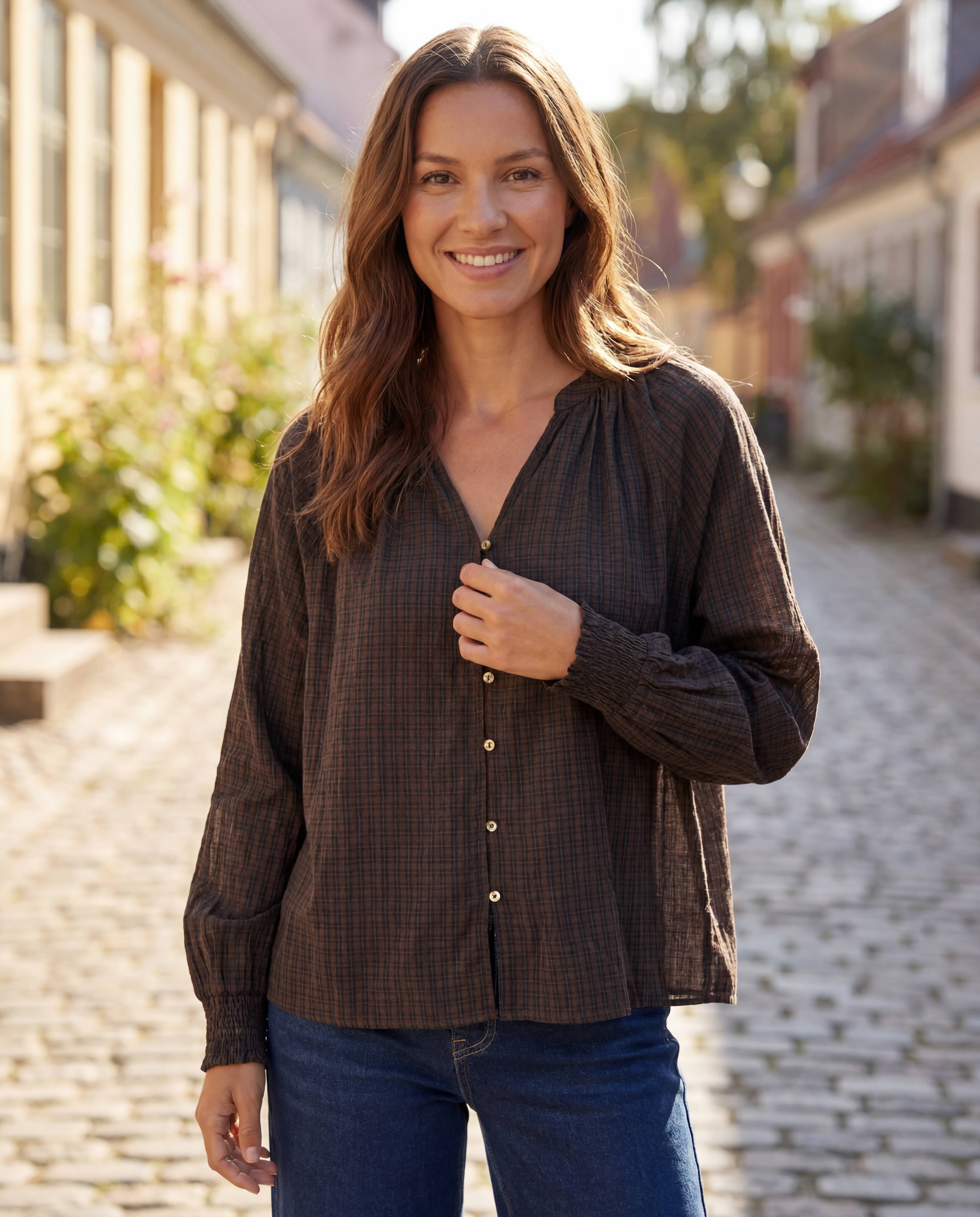 Prepair Portia Blouse Blouse Brown - ai