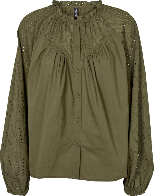 Sandra Blouse / 2831 - Green