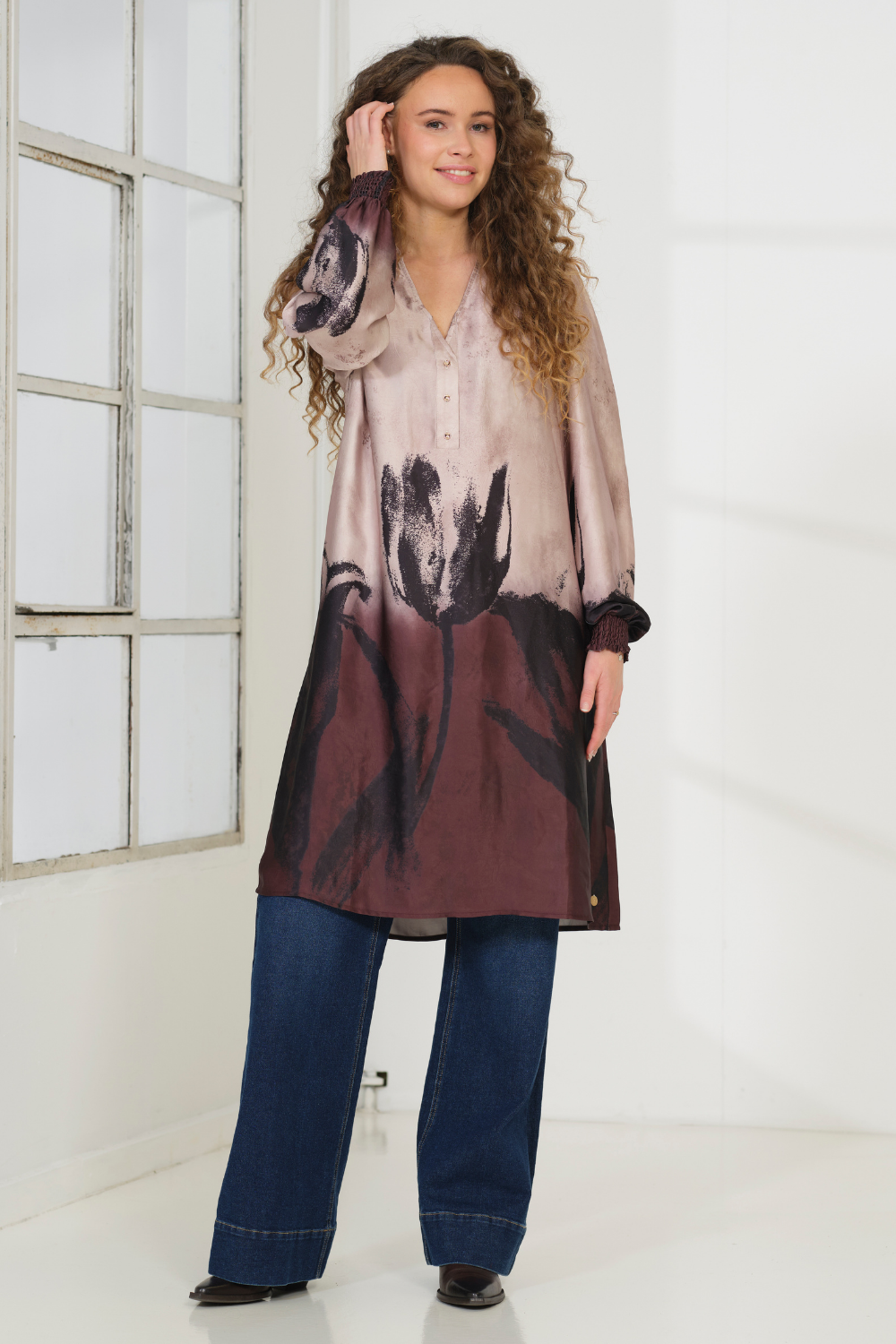 Prepair Signe Dress Dress Rosa Brown