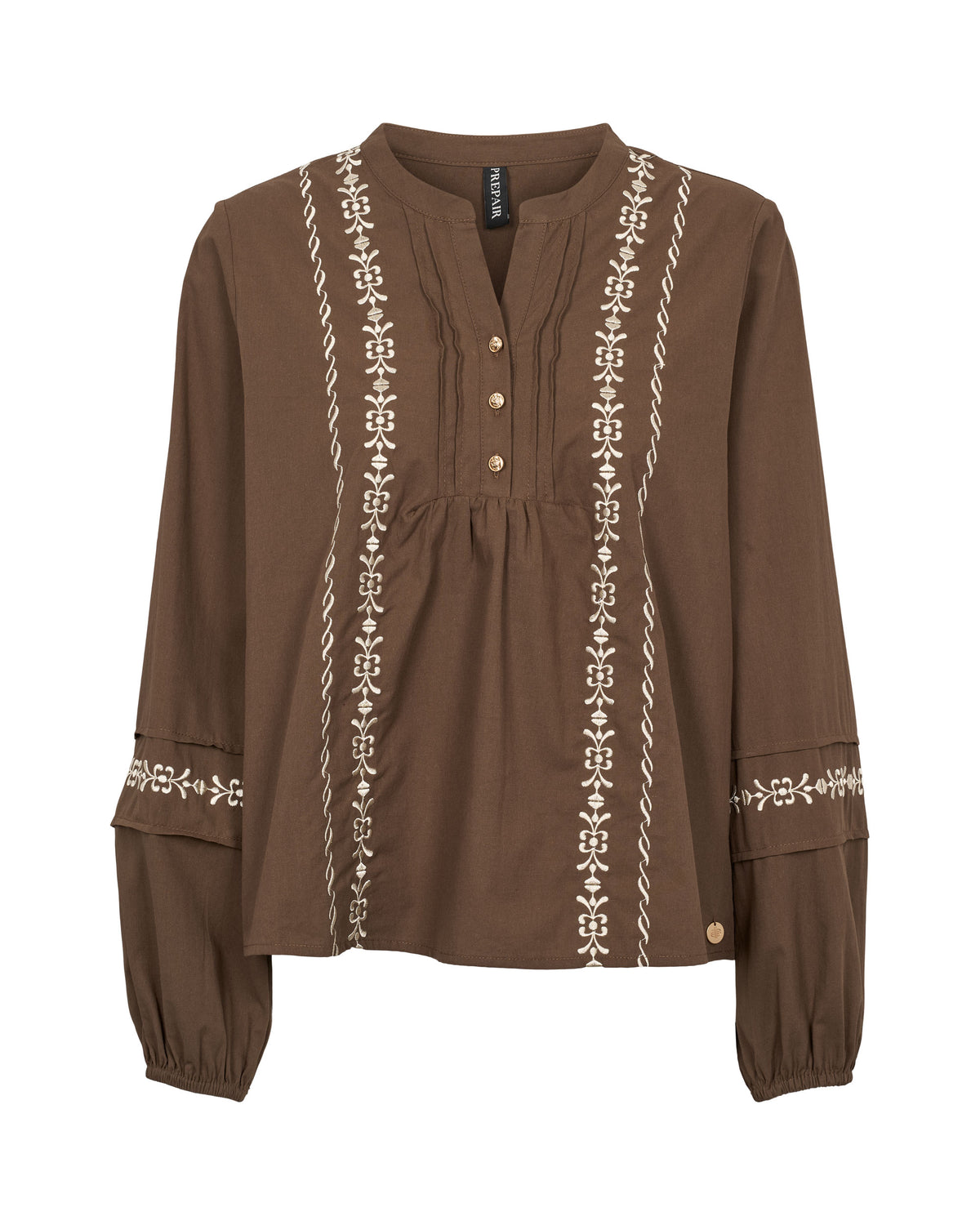 Prepair Siw Blouse Blouse Chocolate