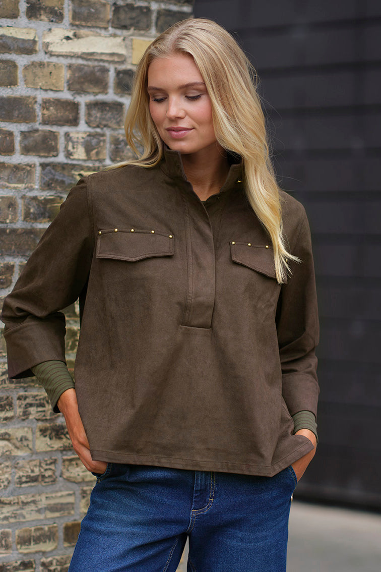 Prepair Sky Blouse Blouse Brown