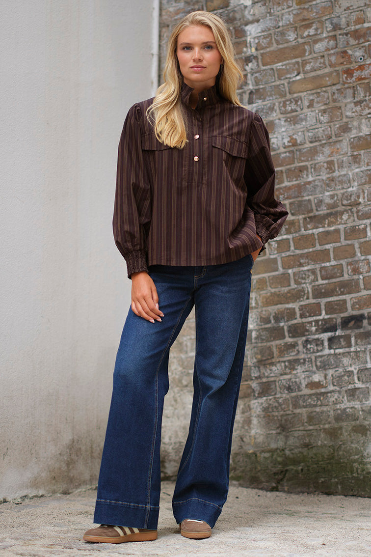 Prepair Sky Blouse Blouse Brown