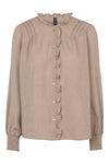 Prepair Soffi Blouse Blouse Dark Sand