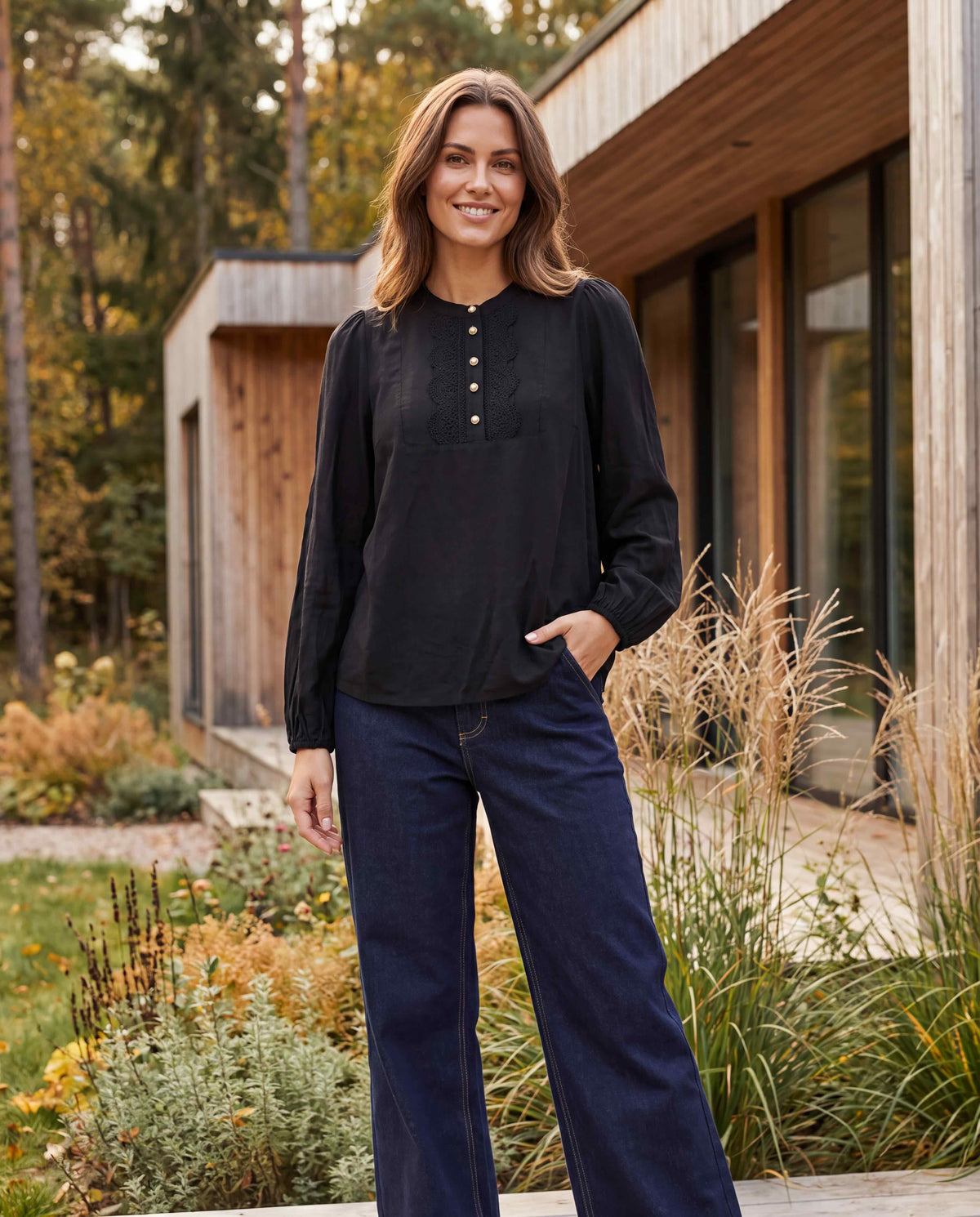 Prepair Tove Blouse Blouse Black