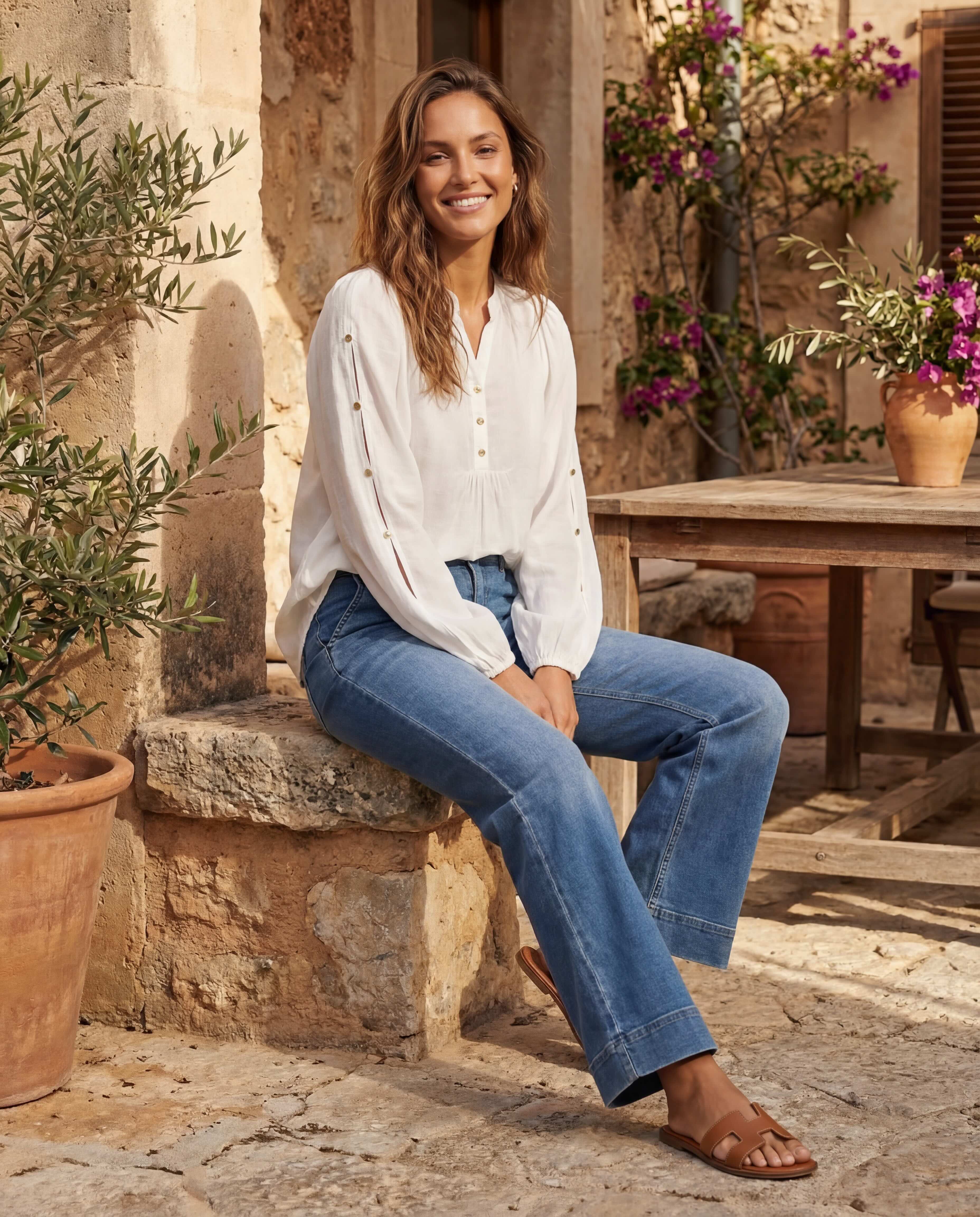 Prepair Victoria Blouse Blouse White