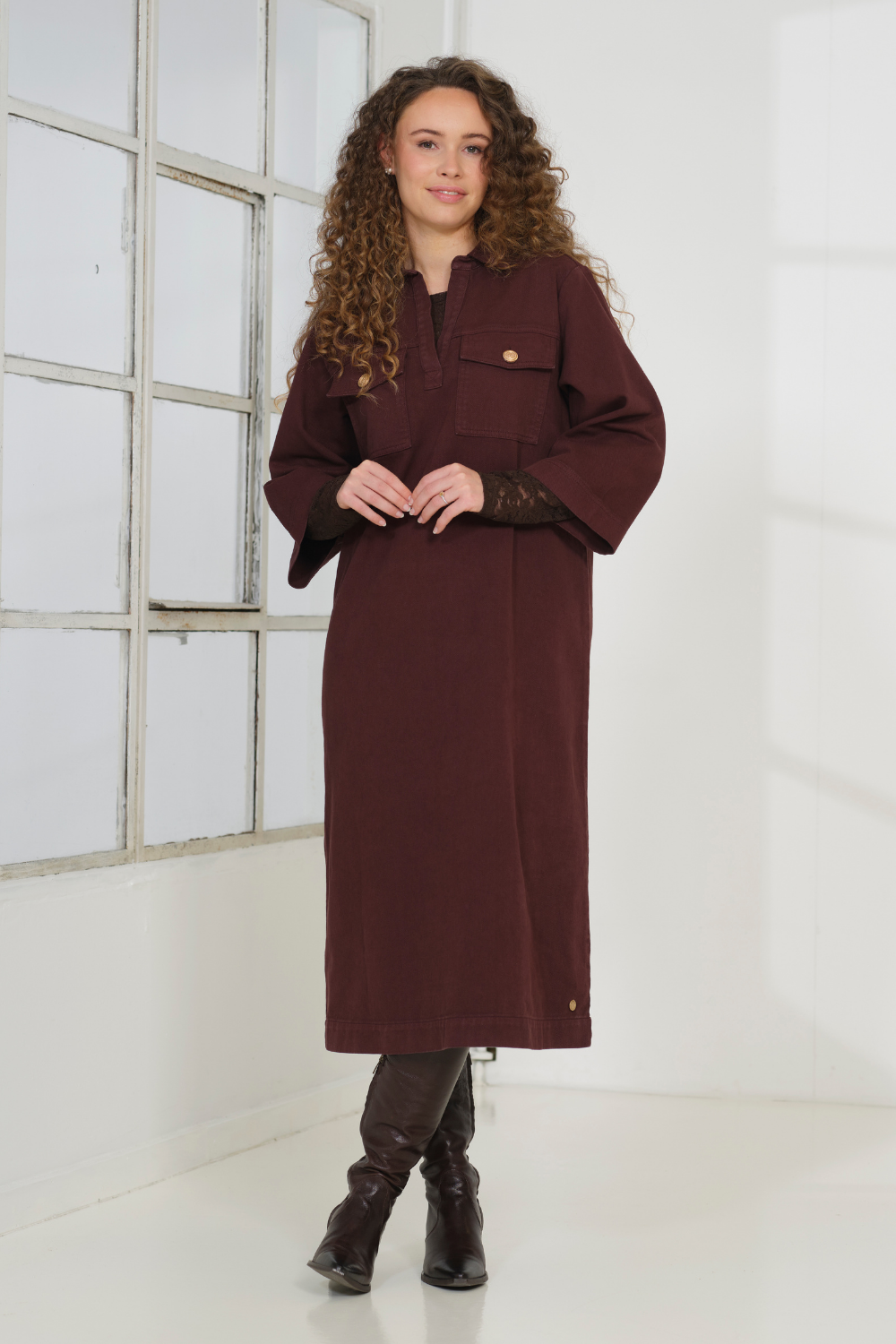 Prepair Vivian Dress Dress Bordeaux