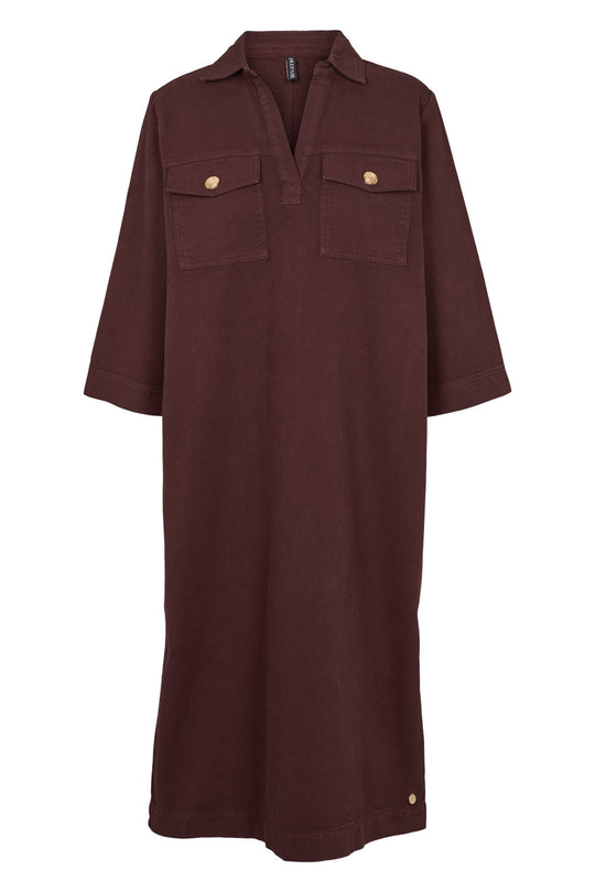 Vivian Dress / 2877 - Bordeaux