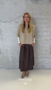 Prepair Pauline Skirt Skirt Chocolate