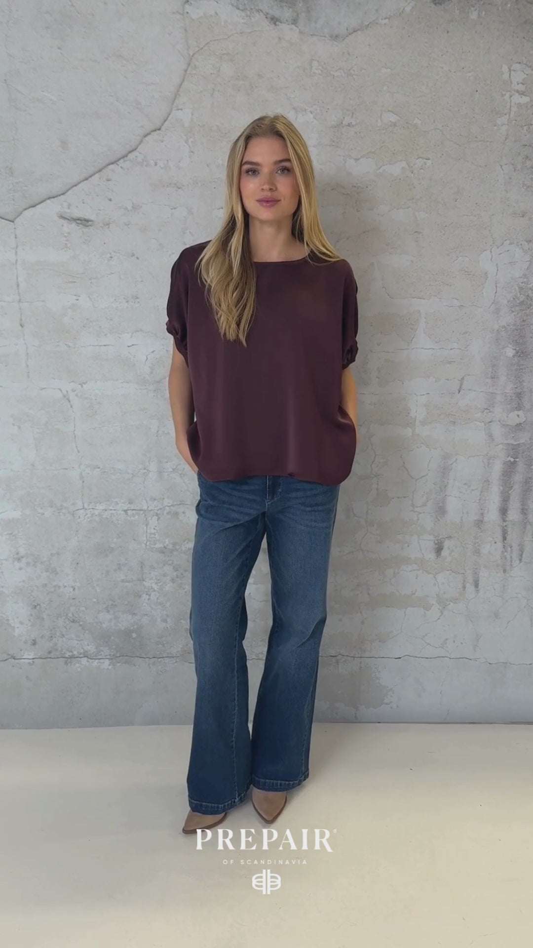 Prepair Emily Blouse Blouse Bordeaux