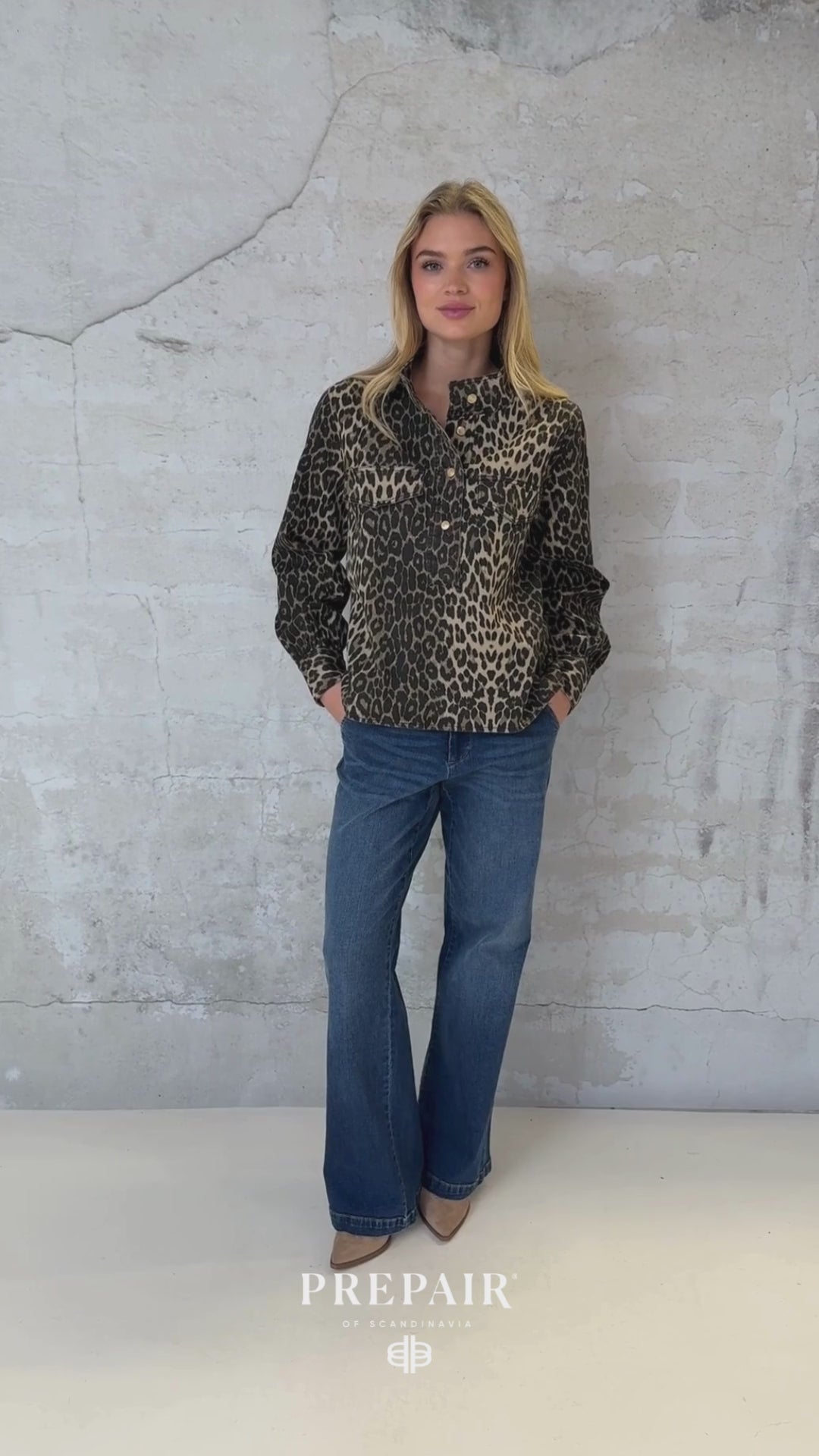 Prepair Bianca Blouse Blouse Leopard